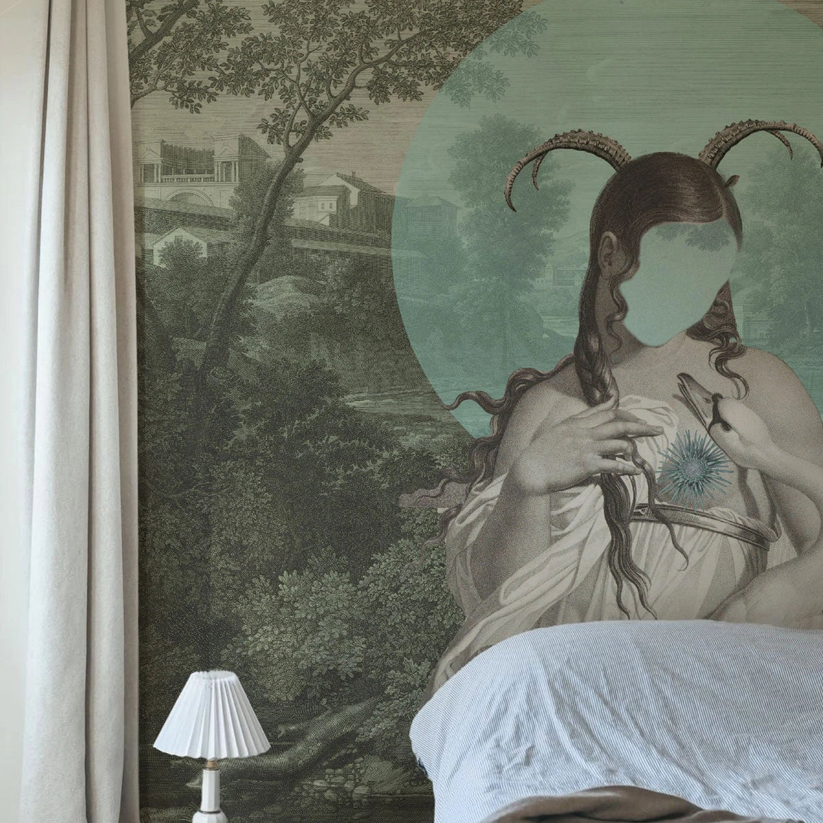 Tapeta flizelinowa ZODIAC MUSE grün