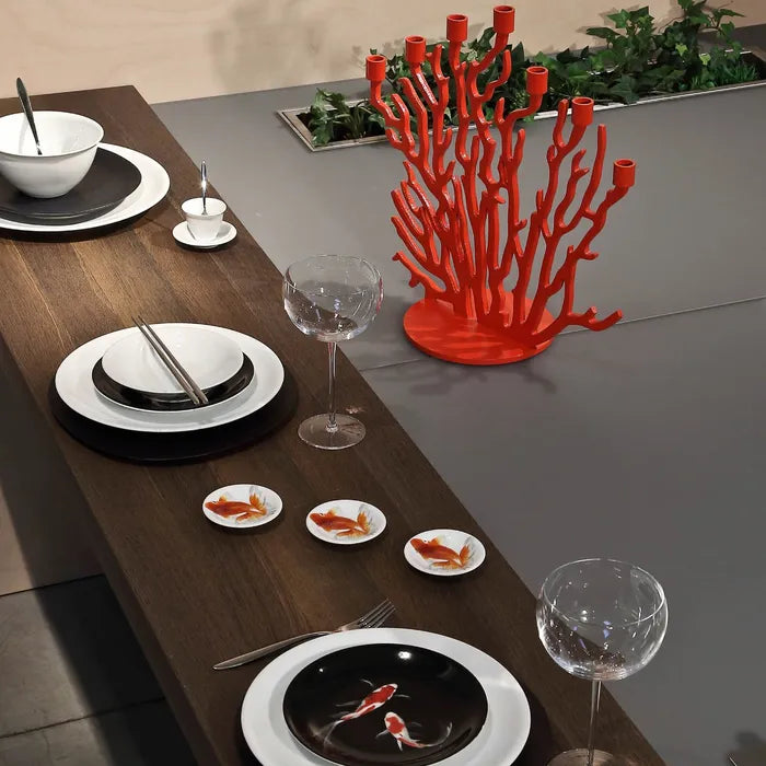 TENOCHTITLAN Kerzenständer limettengelb