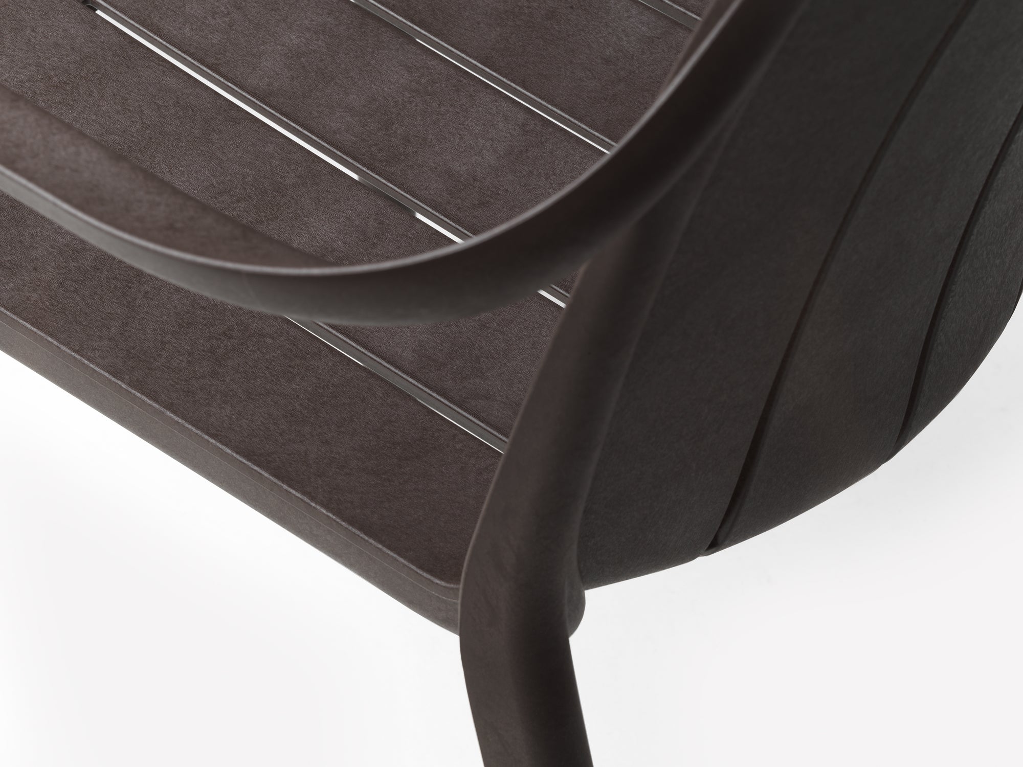 TIBERINA Beige Outdoor Chair with Armrests