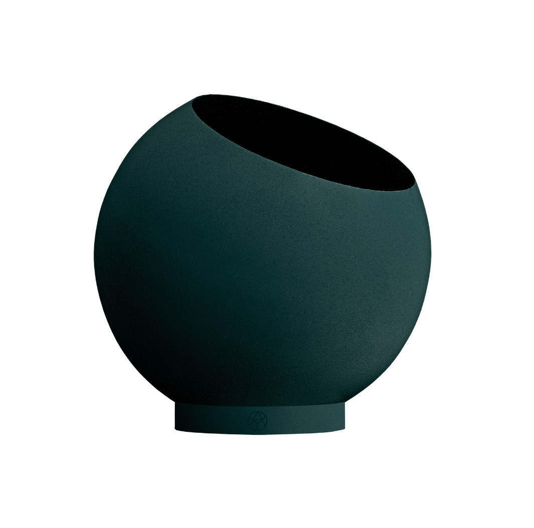 Standing planter GLOBE sea green