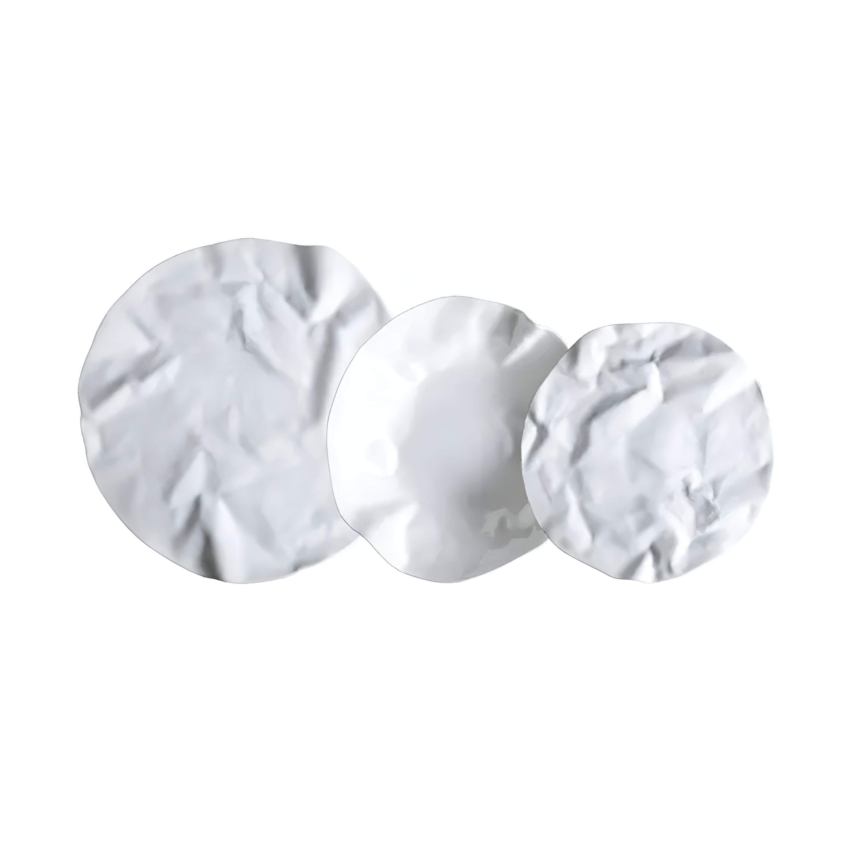 Set of Adelaide plates white ceramics