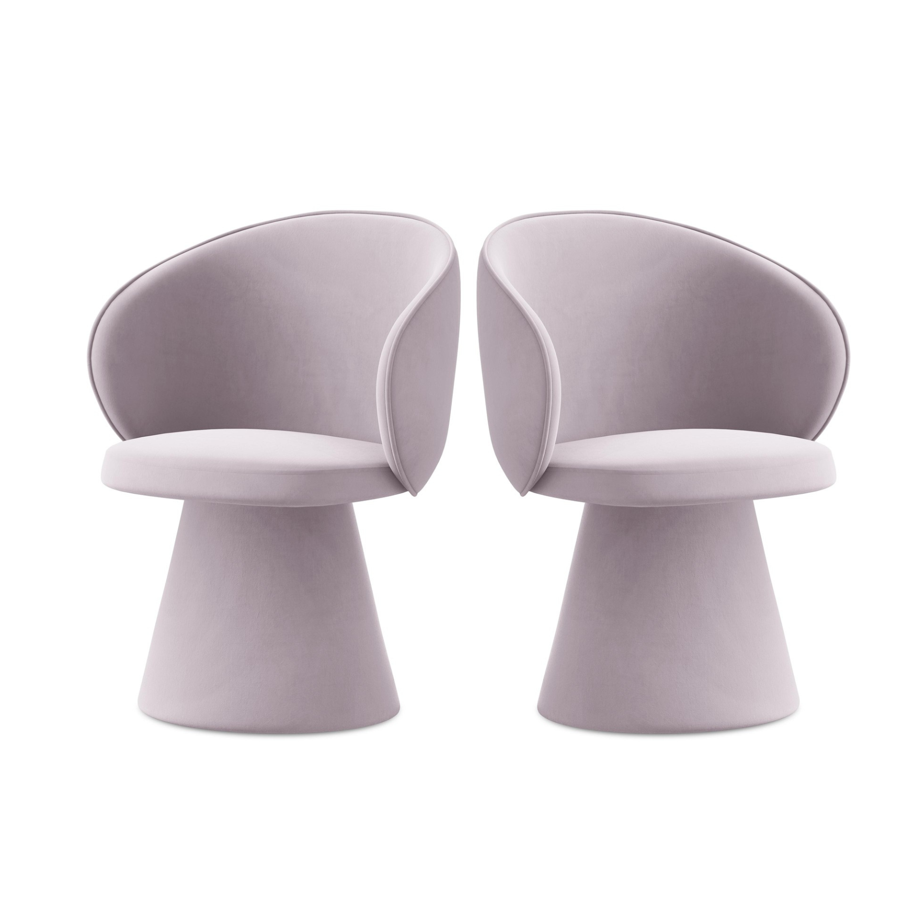 Samtstuhl UALA lavendel