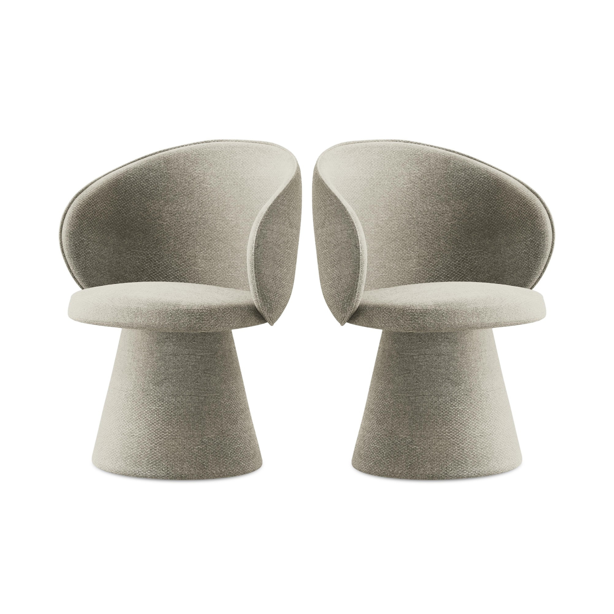 Stuhl UALA taupe Boucle