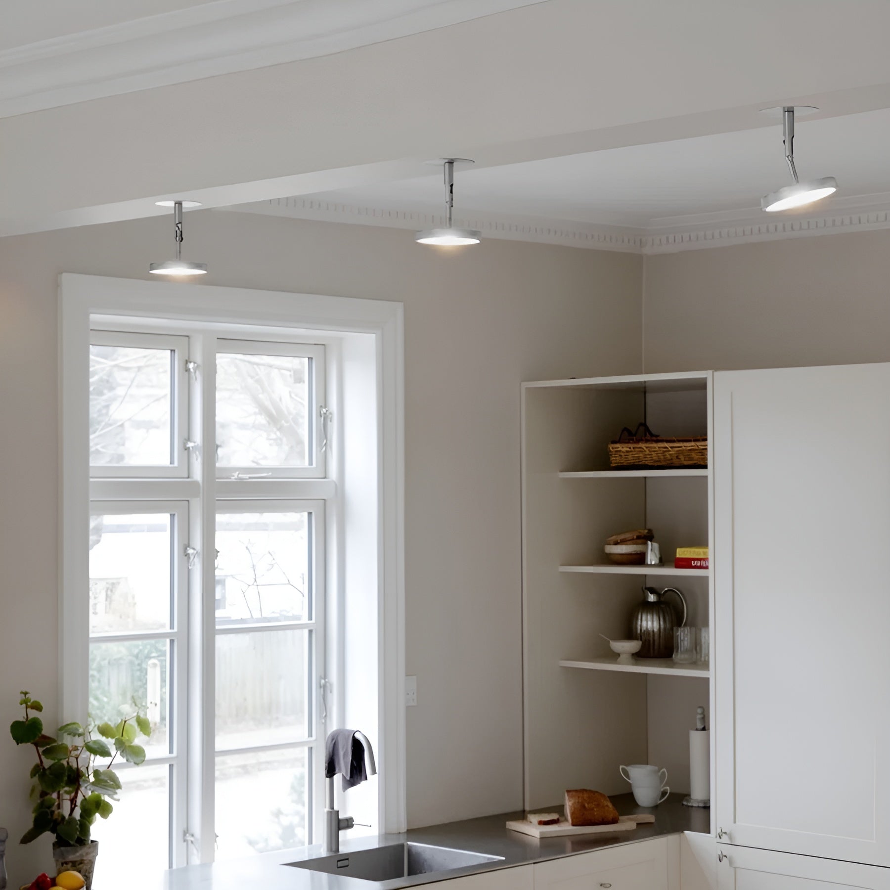 Wandleuchte ASTERIA SPOT silber