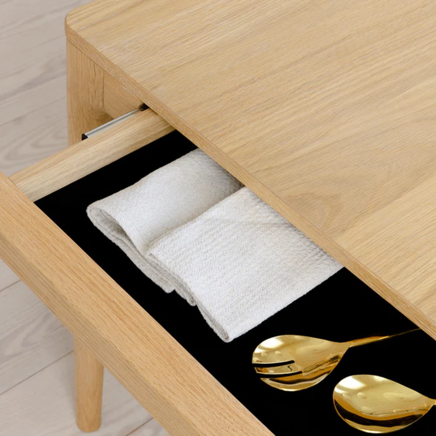 Ausziehbarer Tisch HEART'N'SOUL aus Eichenholz