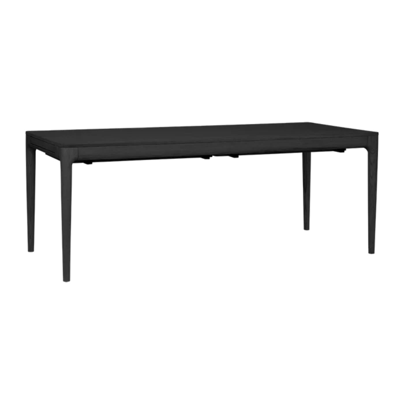 HEART'N'SOUL extendable table black oak