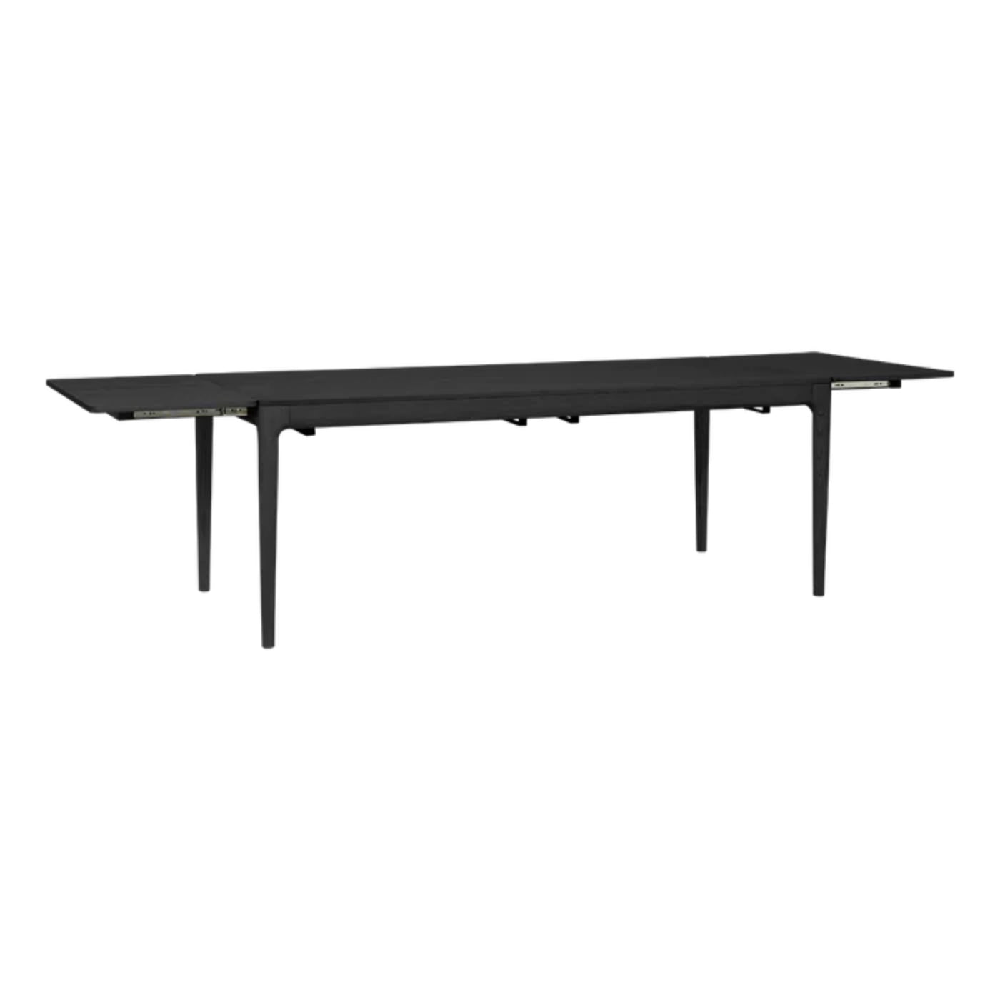 HEART'N'SOUL extendable table black oak