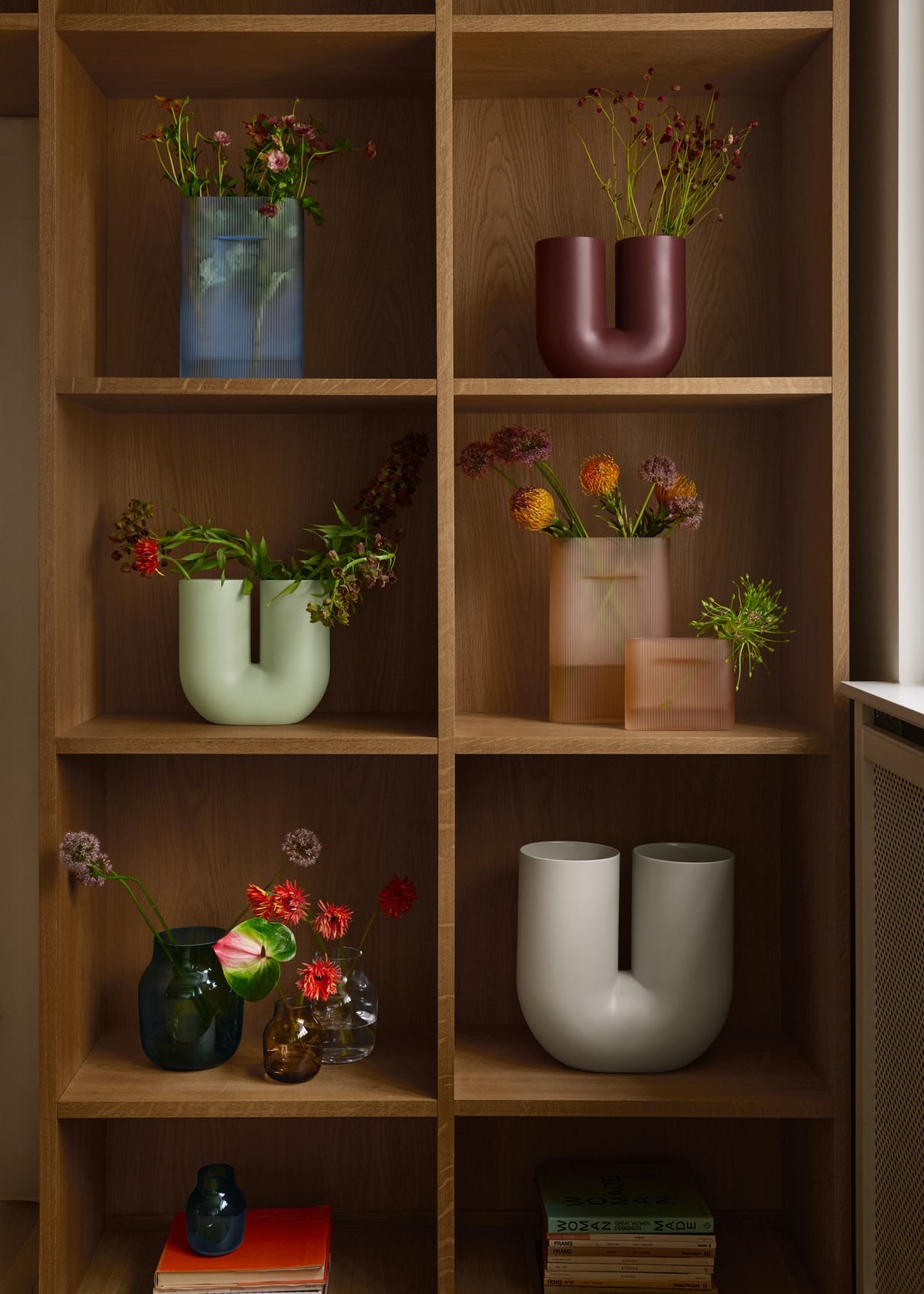 Vase KINK himmelblau