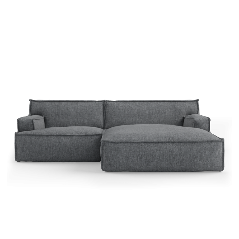 Modularer 3-Sitzer-Ecksofa rechts DRIFTER gepolstert