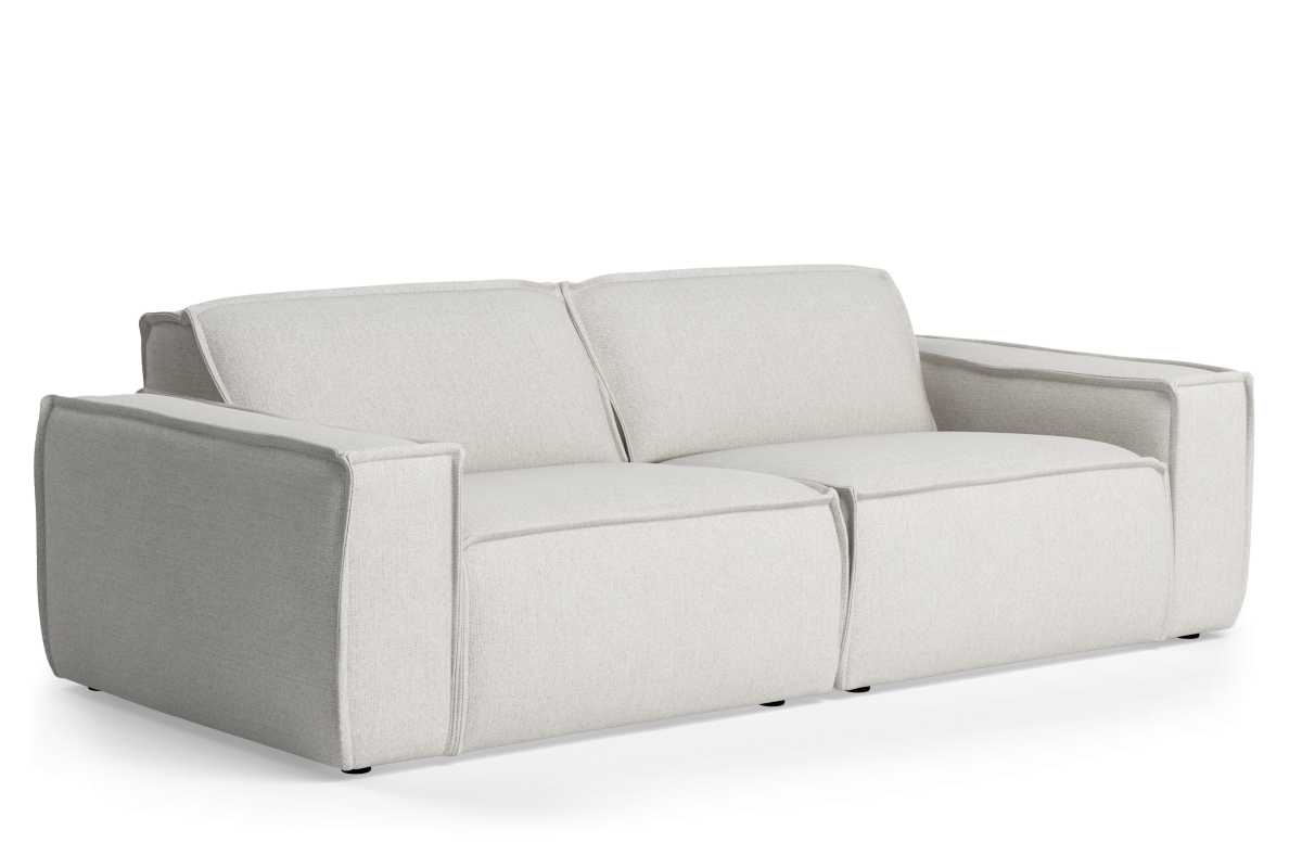 Modulares 2-Sitzer Sofa LUMO gepolstert