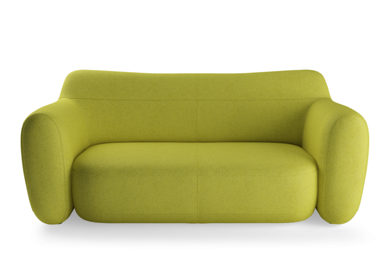 2-seater upholstered sofa MOMENTS