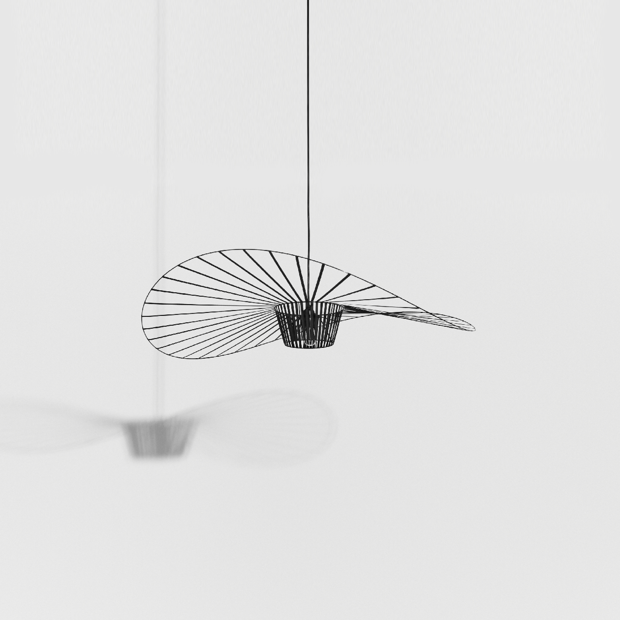 Lampa wisząca VERTIGO czarny – Petite Friture