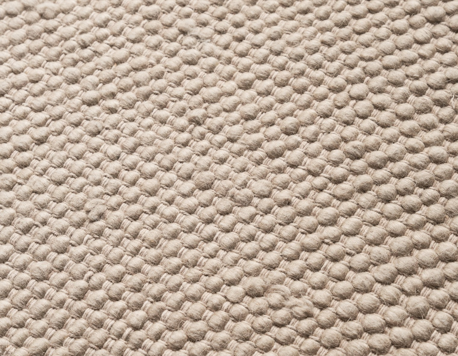 Teppich 143 beige Wolle