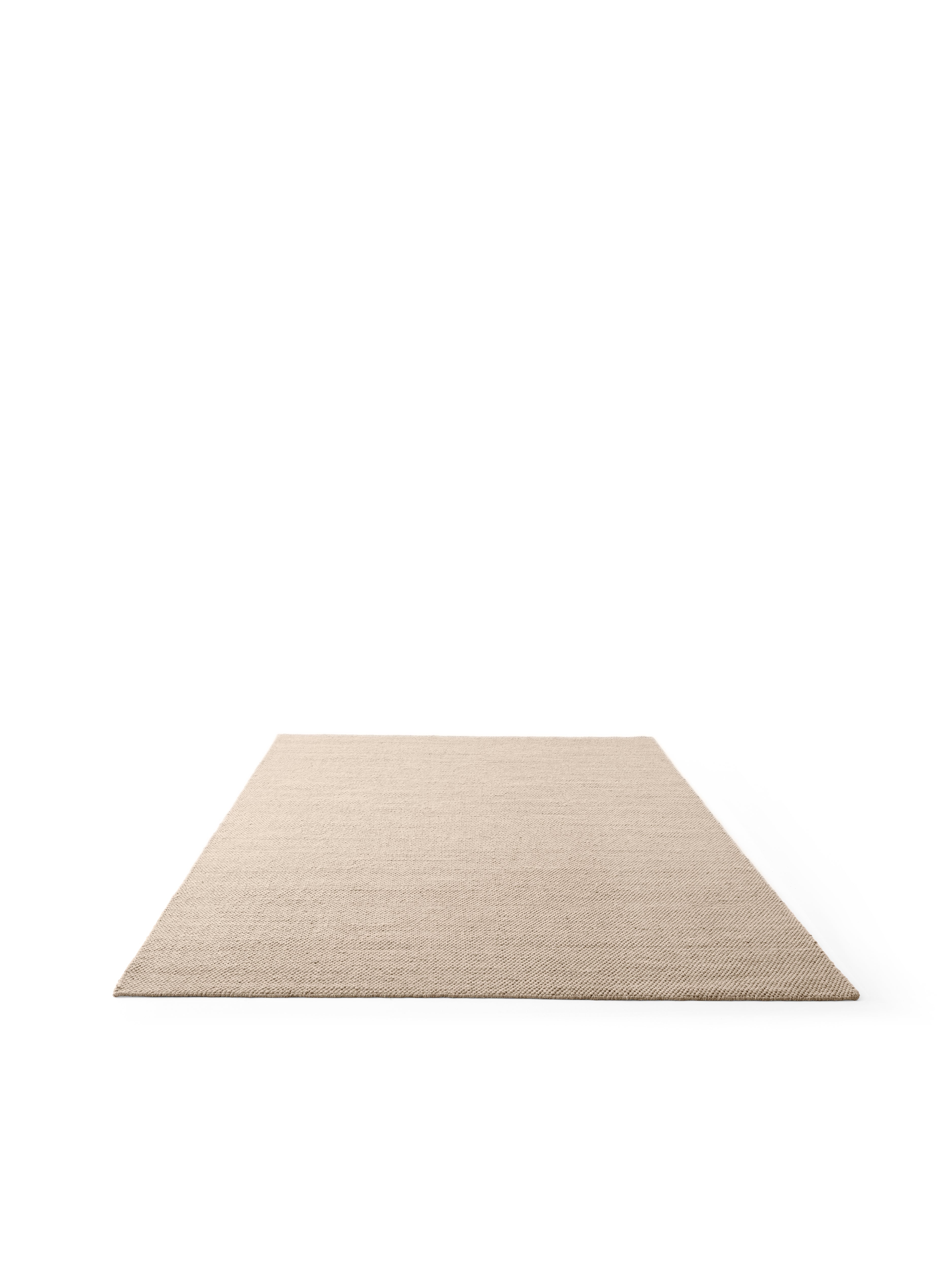 Teppich 143 beige Wolle