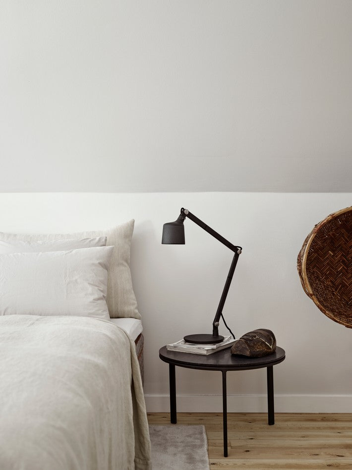 Lampa biurkowa 521 czarny metal – styl industrialny