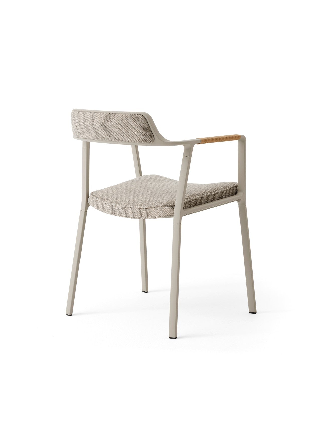 Krzesło zewnętrzne 711 jasnoszary – rattan, Vipp