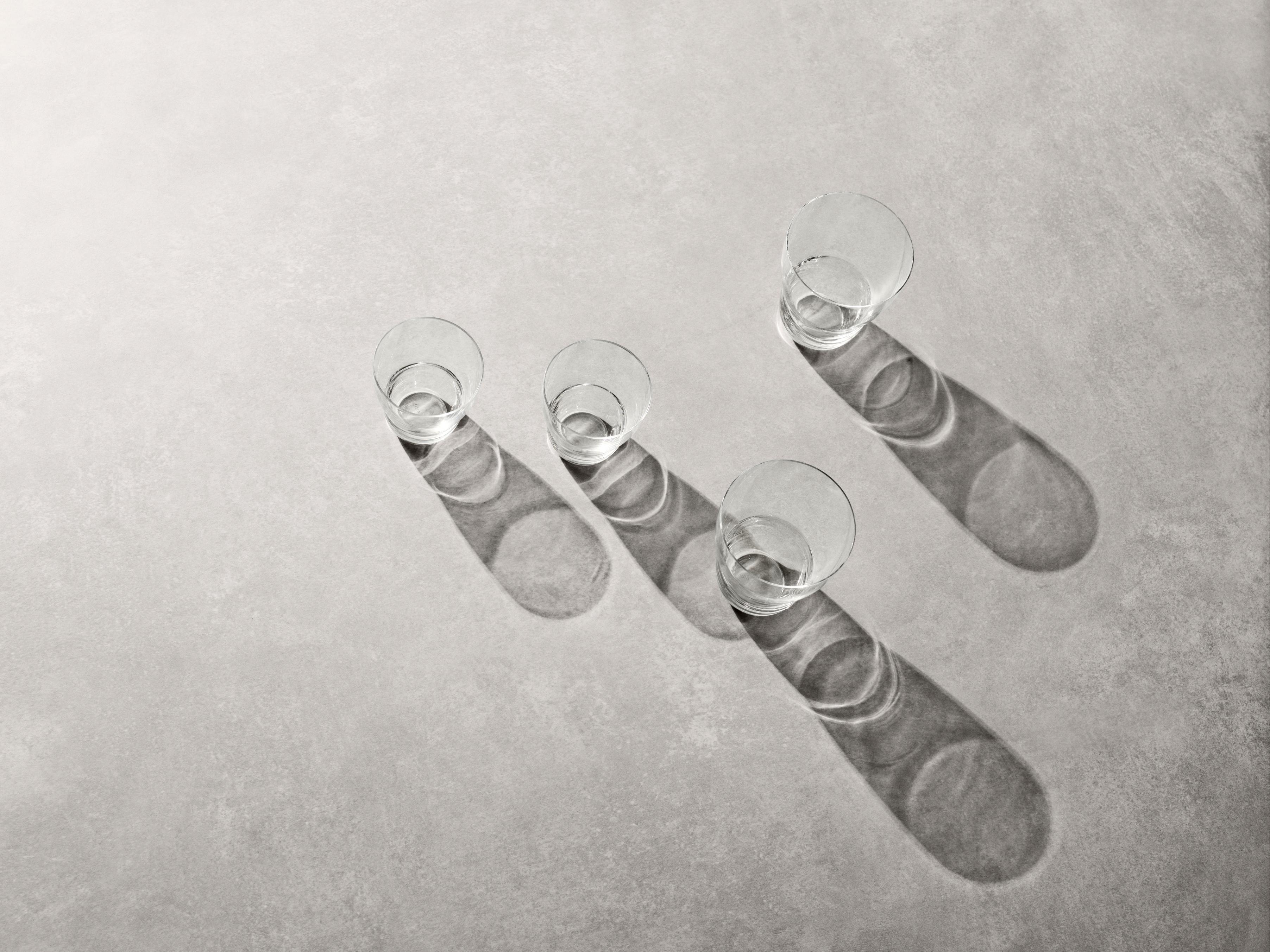 VIPP Set von Gläsern transparent