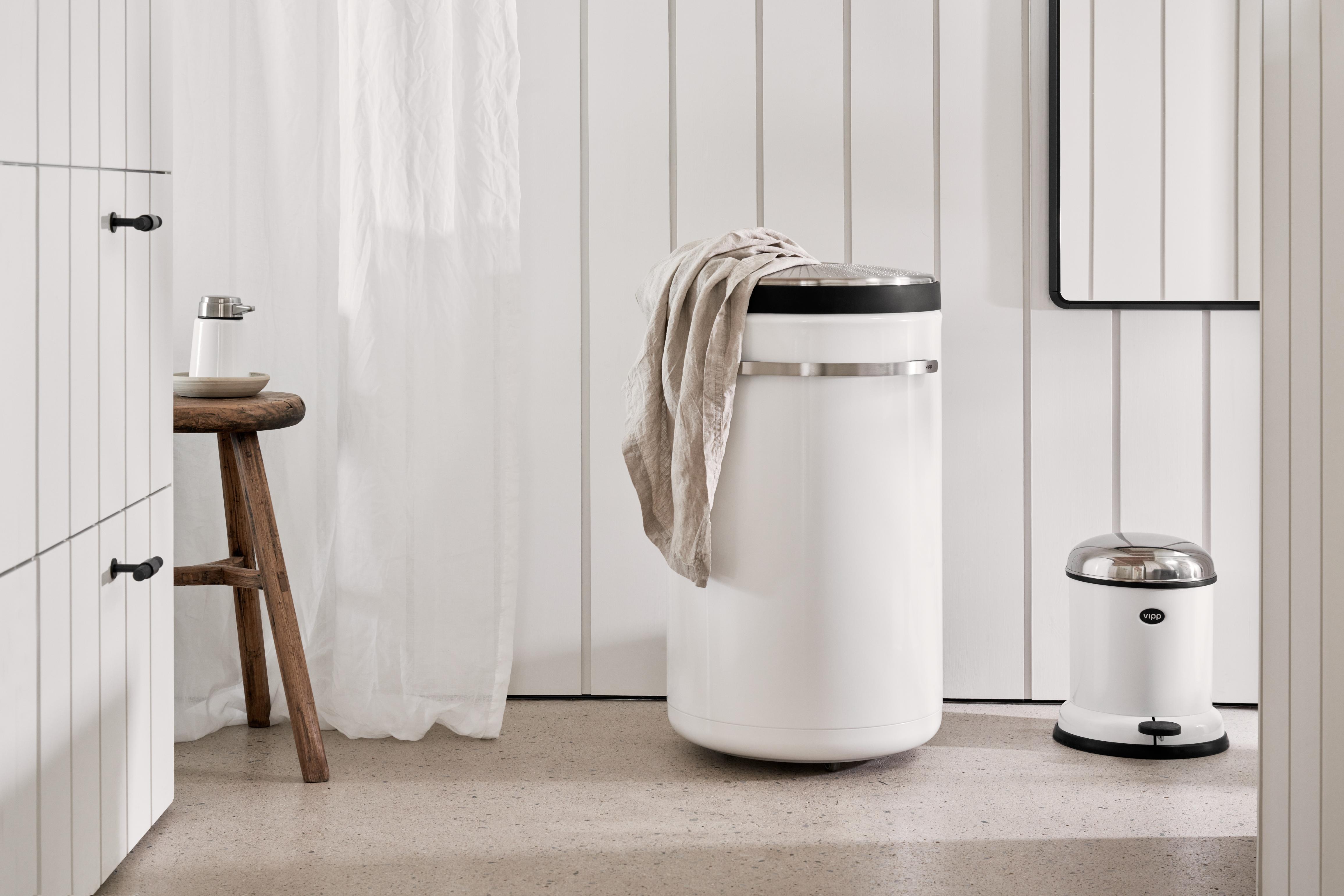 VIPP White Laundry Basket