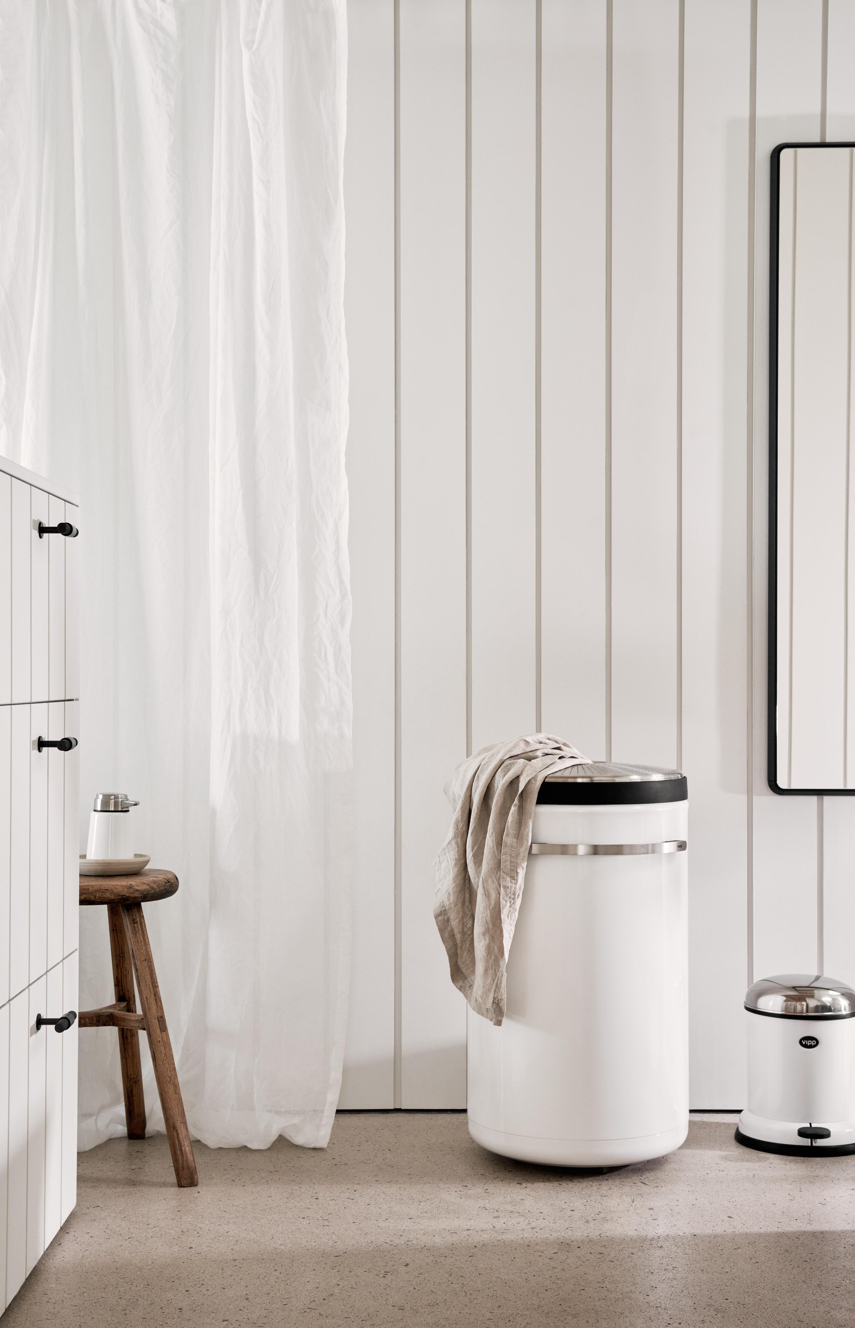 VIPP White Laundry Basket