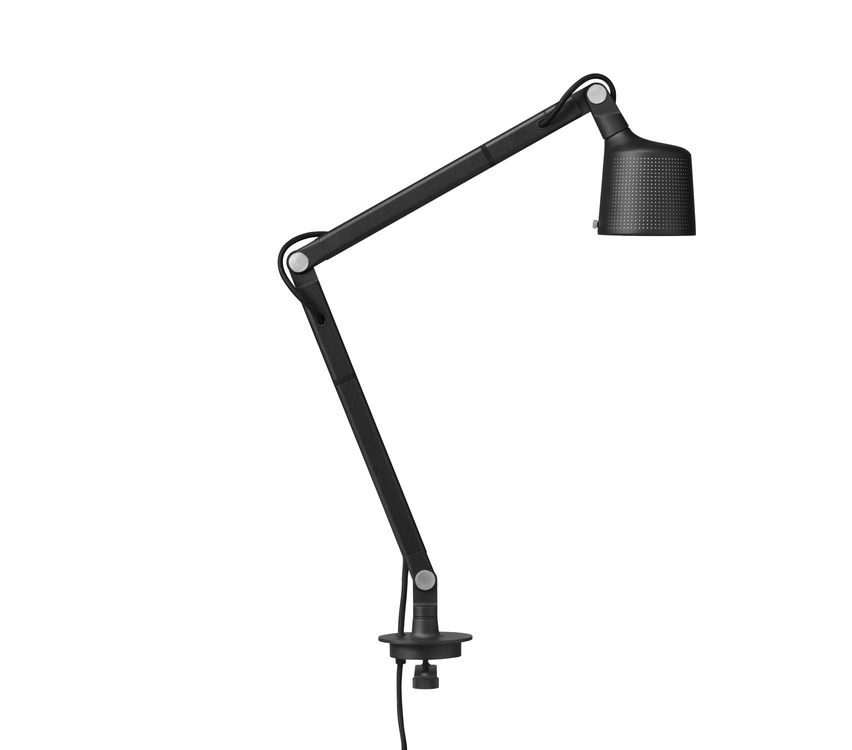 Lampa biurkowa 521 czarny metal – szkło, Vipp