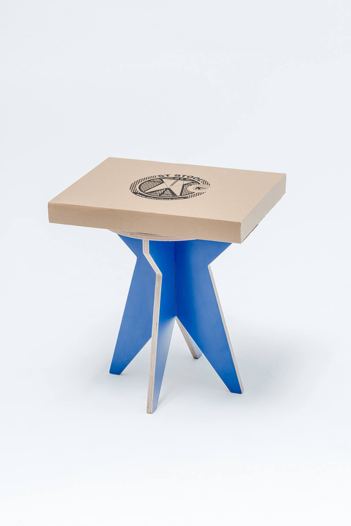 ST STOOL blue