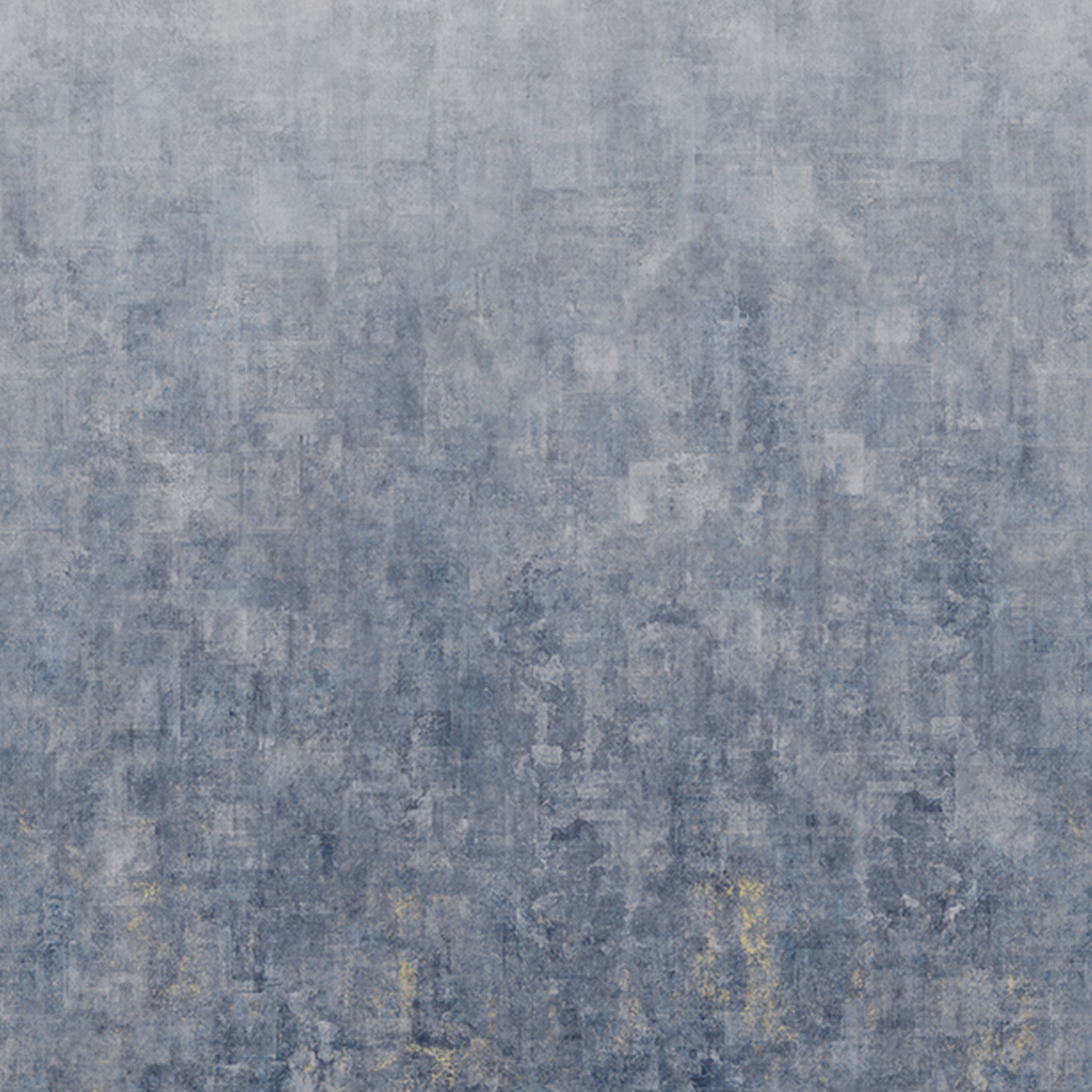 Textile mural imitating canvas GALLICA blue