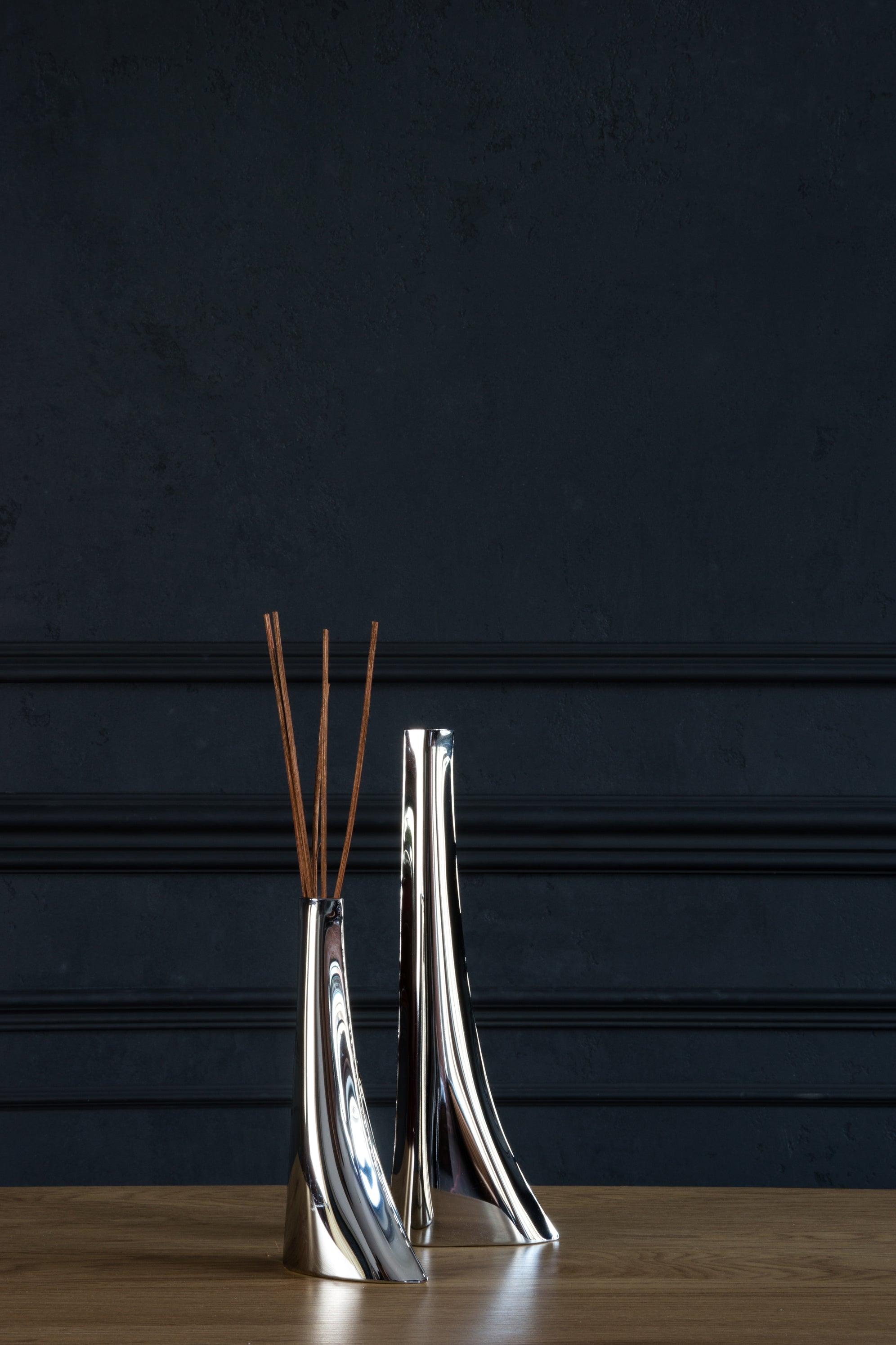 Wazon LEYKI inox Zieta Studio    Eye on Design