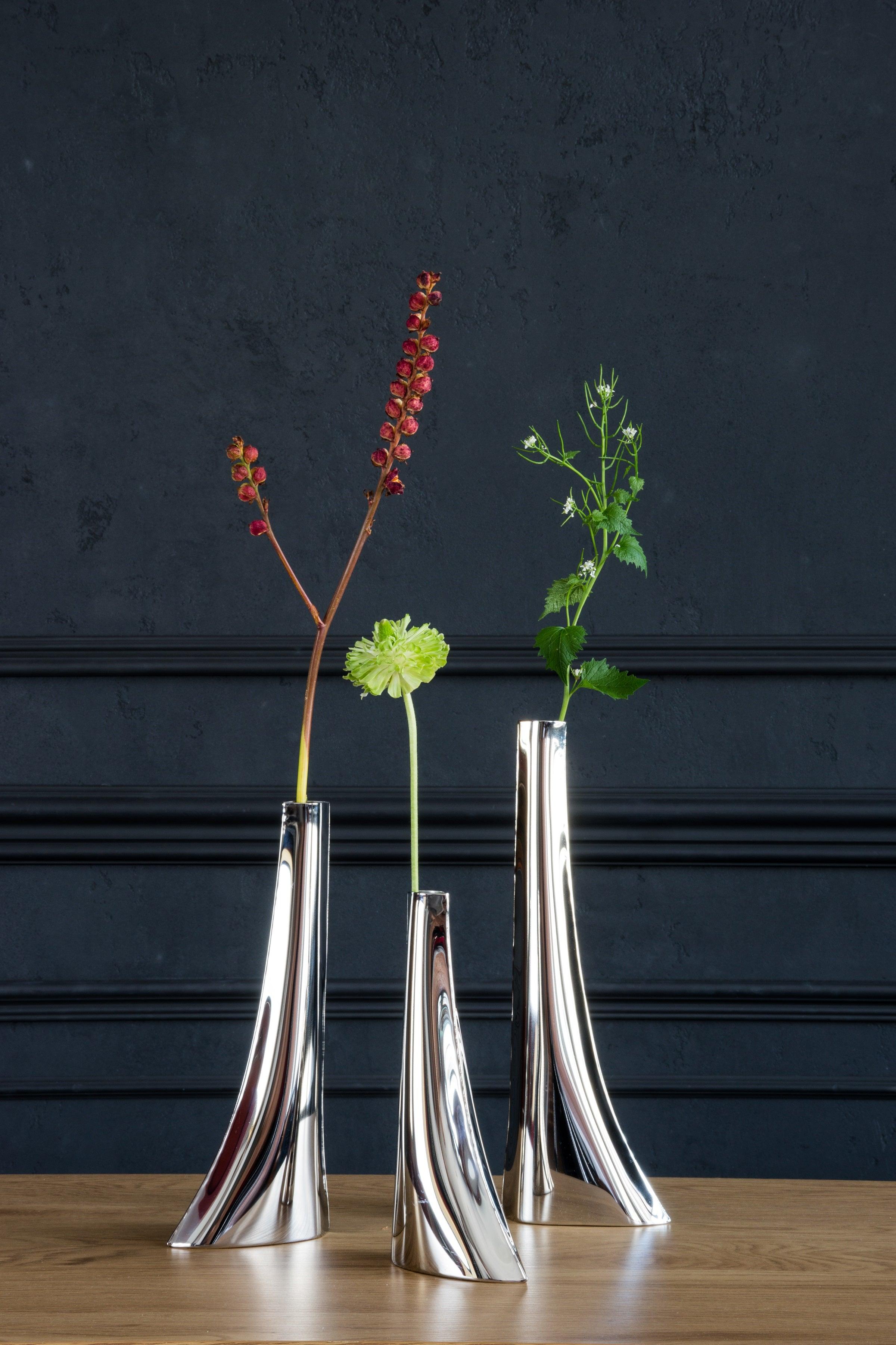 Wazon LEYKI inox Zieta Studio    Eye on Design