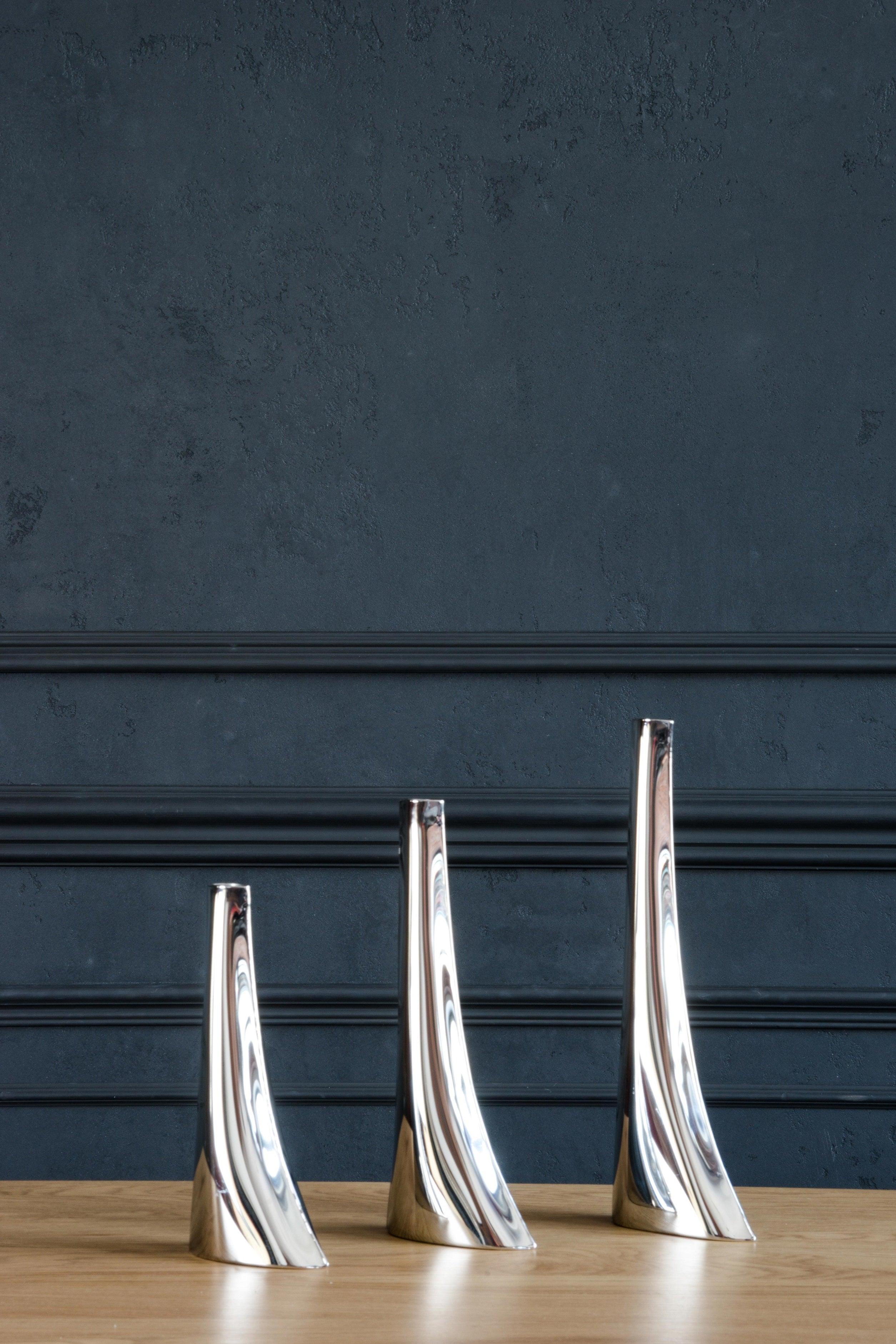 Wazon LEYKI inox Zieta Studio    Eye on Design