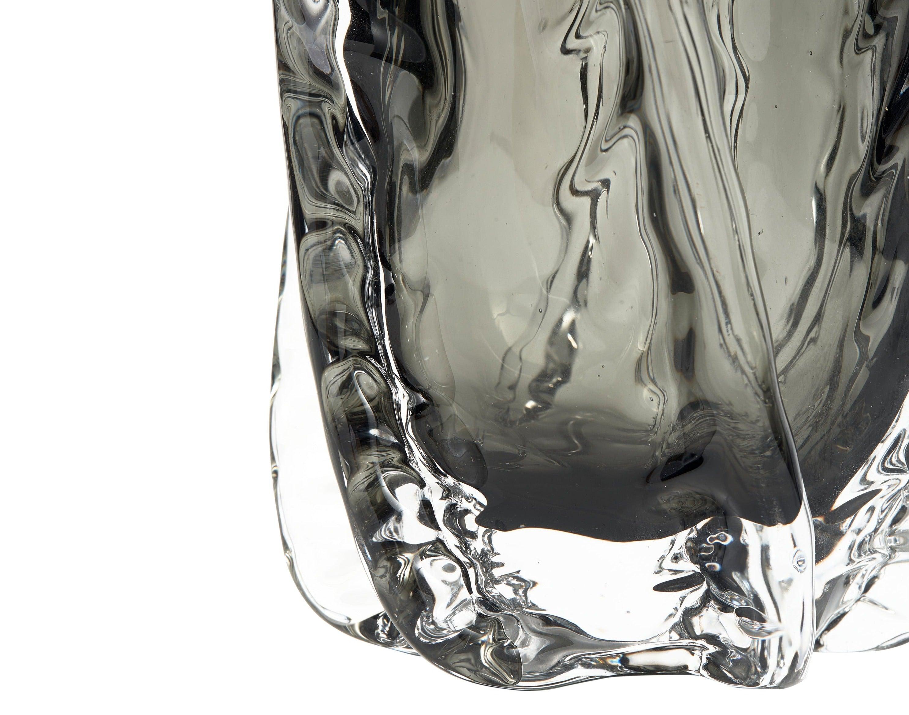 Wazon szklany PARAGON antracytowy Be Pure    Eye on Design