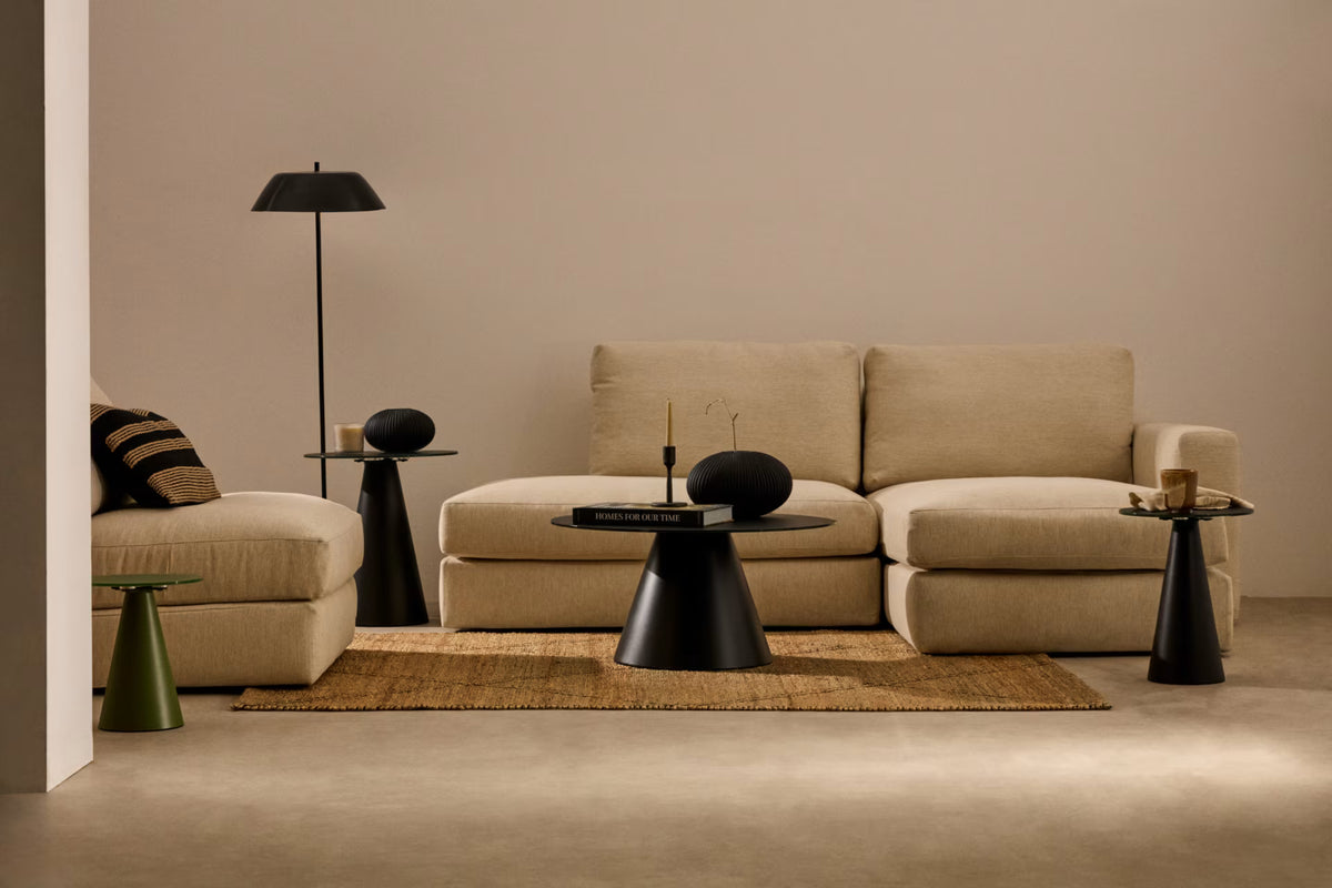 Runder Tisch WILSHIRE schwarz