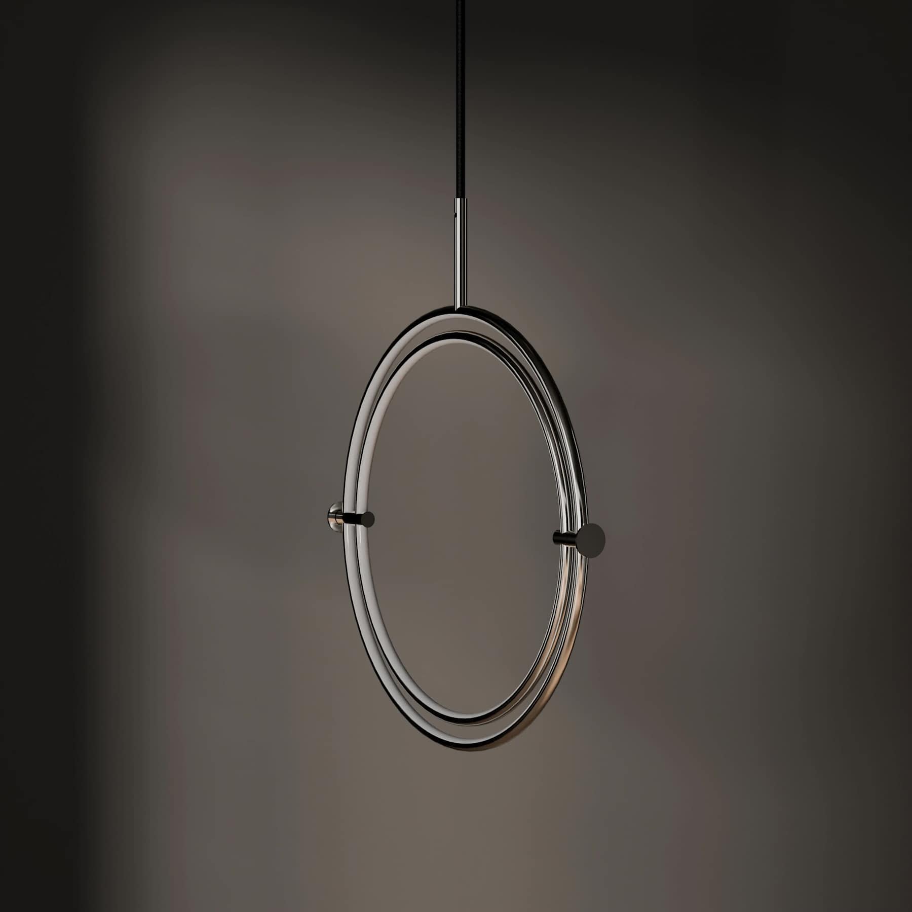 MARU silver pendant lamp