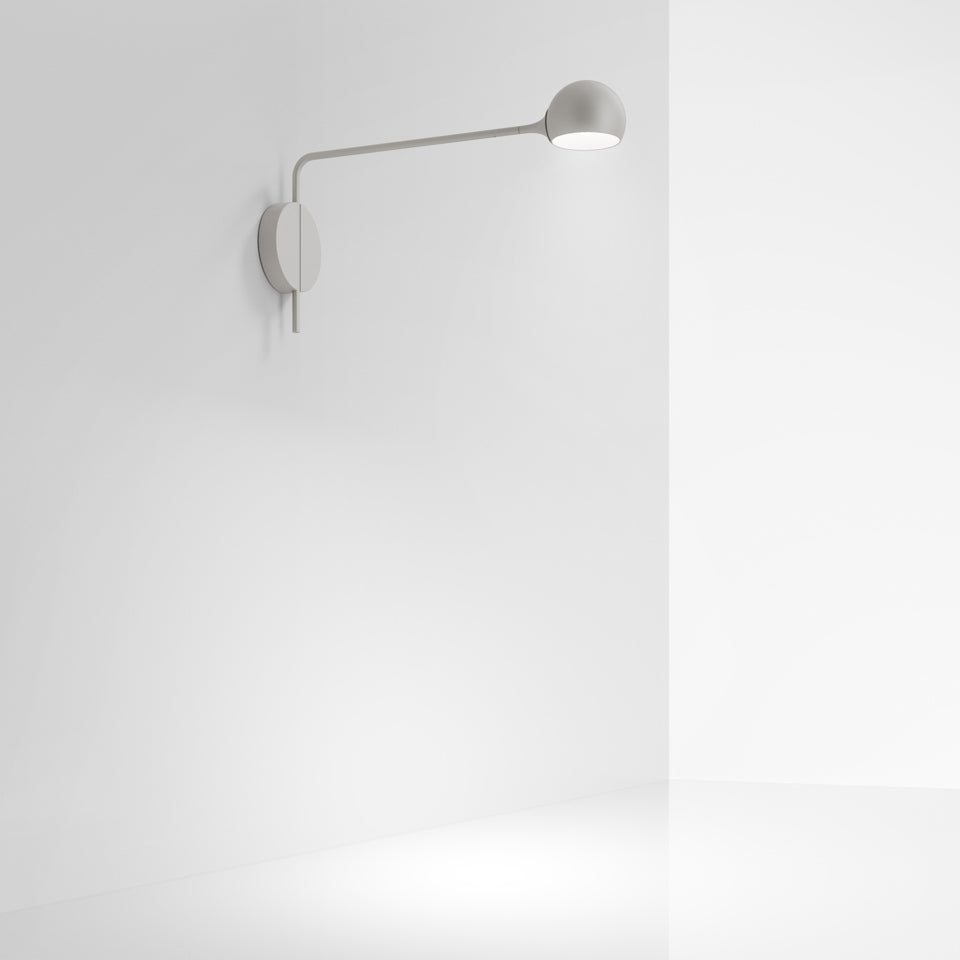 Wandlampe verstellbar IXA hellgrau