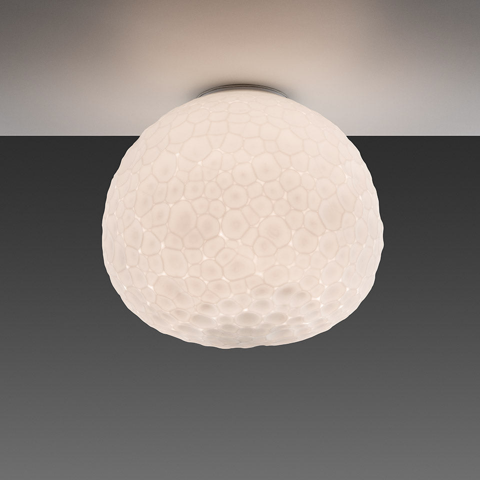 Meteorite Wall Lamp White