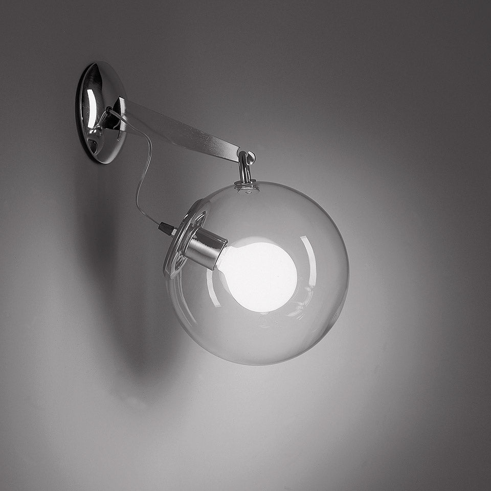 MICONOS chrome wall lamp