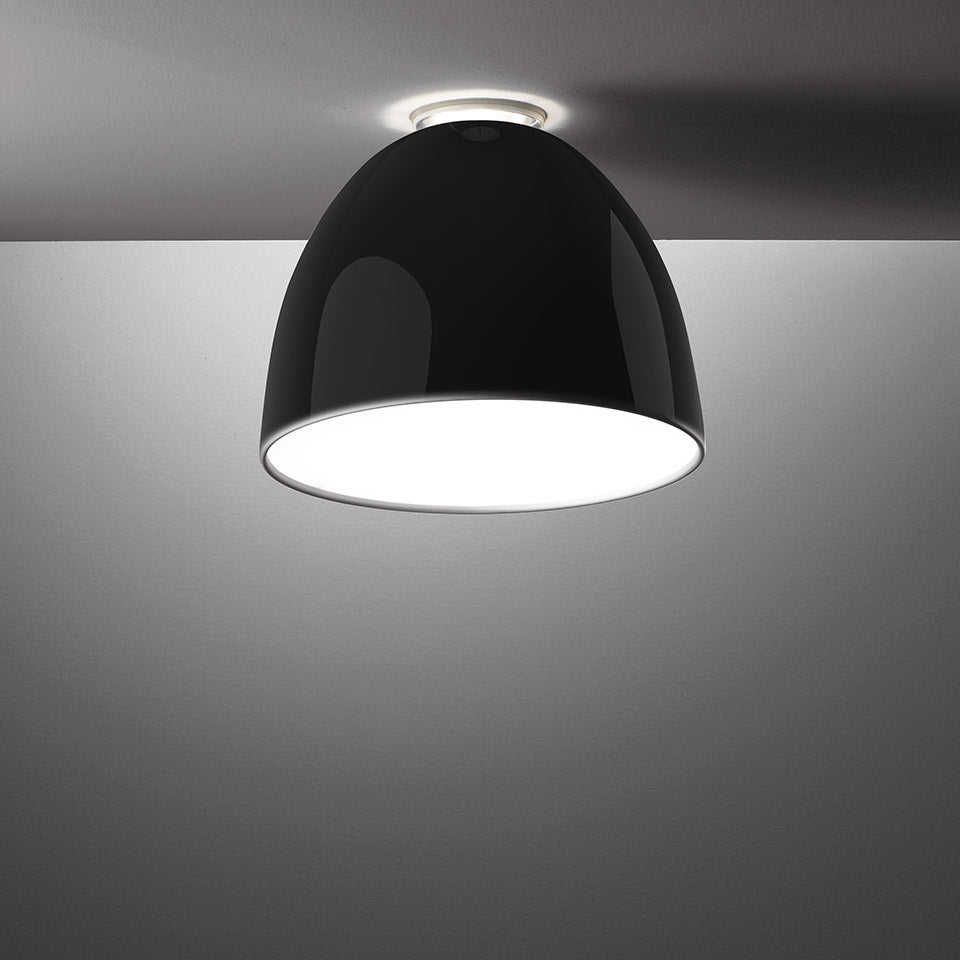 Deckenlampe NUR GLOSS schwarz
