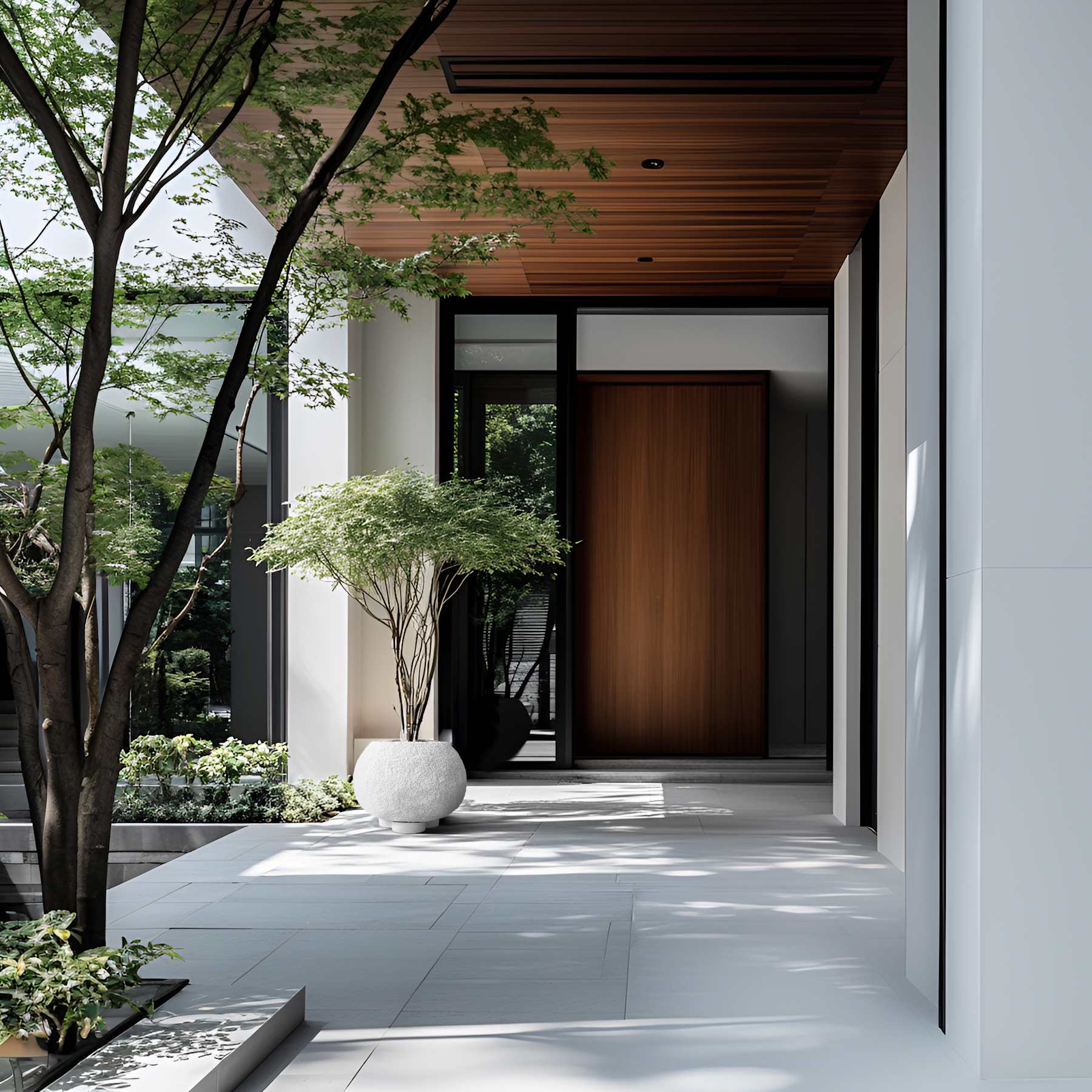 URCHIN Blumentopf cremeweiß 