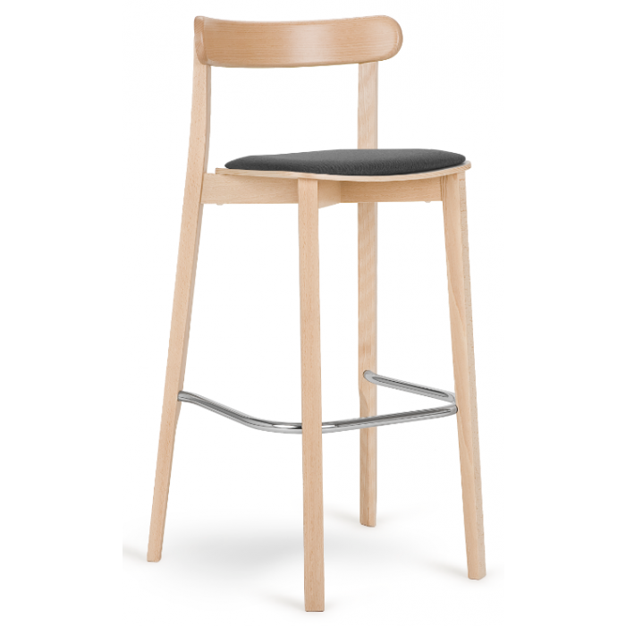 ICHO H-4420 Hocker aus Buchenholz