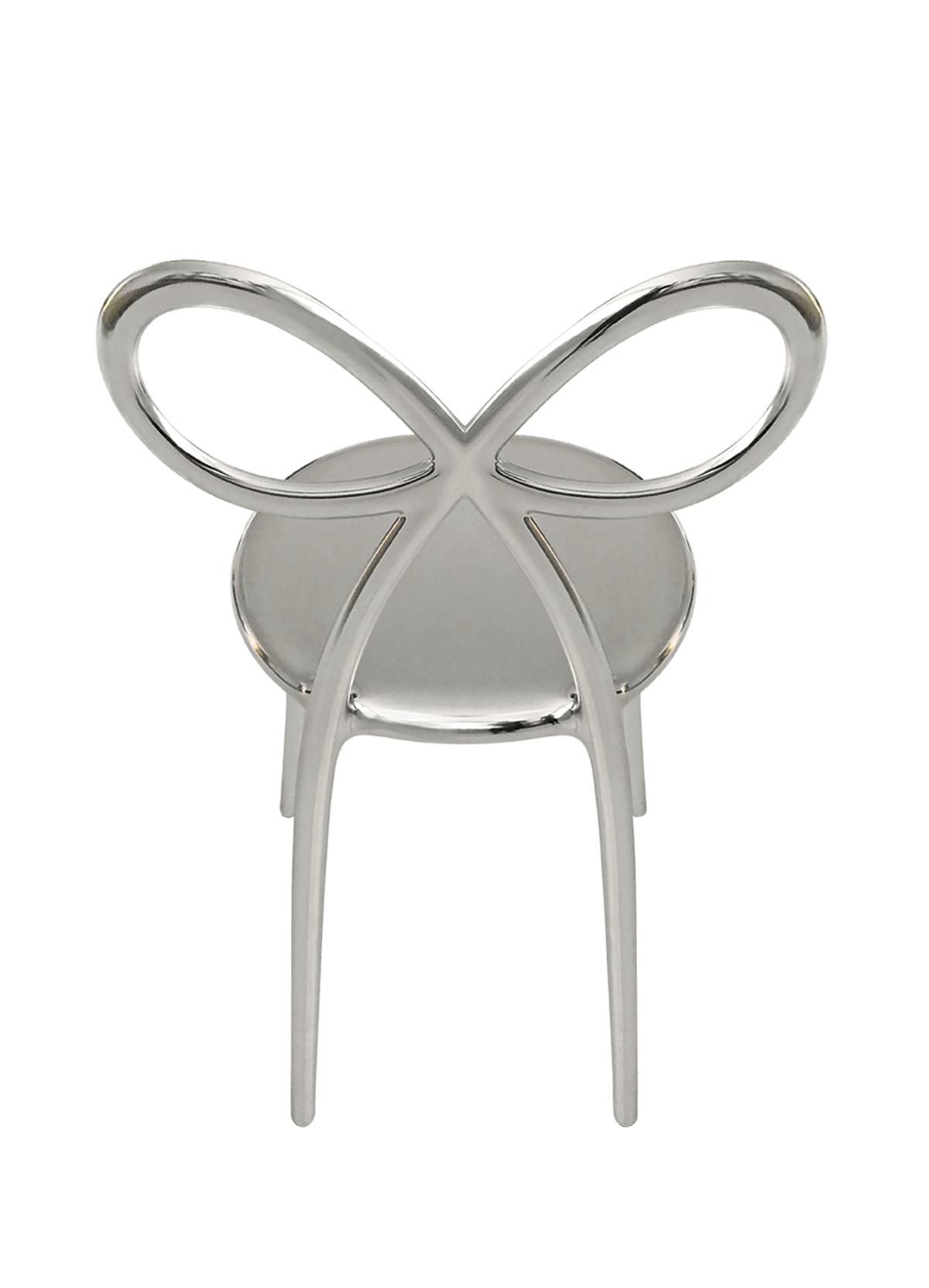 Krzesło RIBBON srebrny Qeeboo    Eye on Design