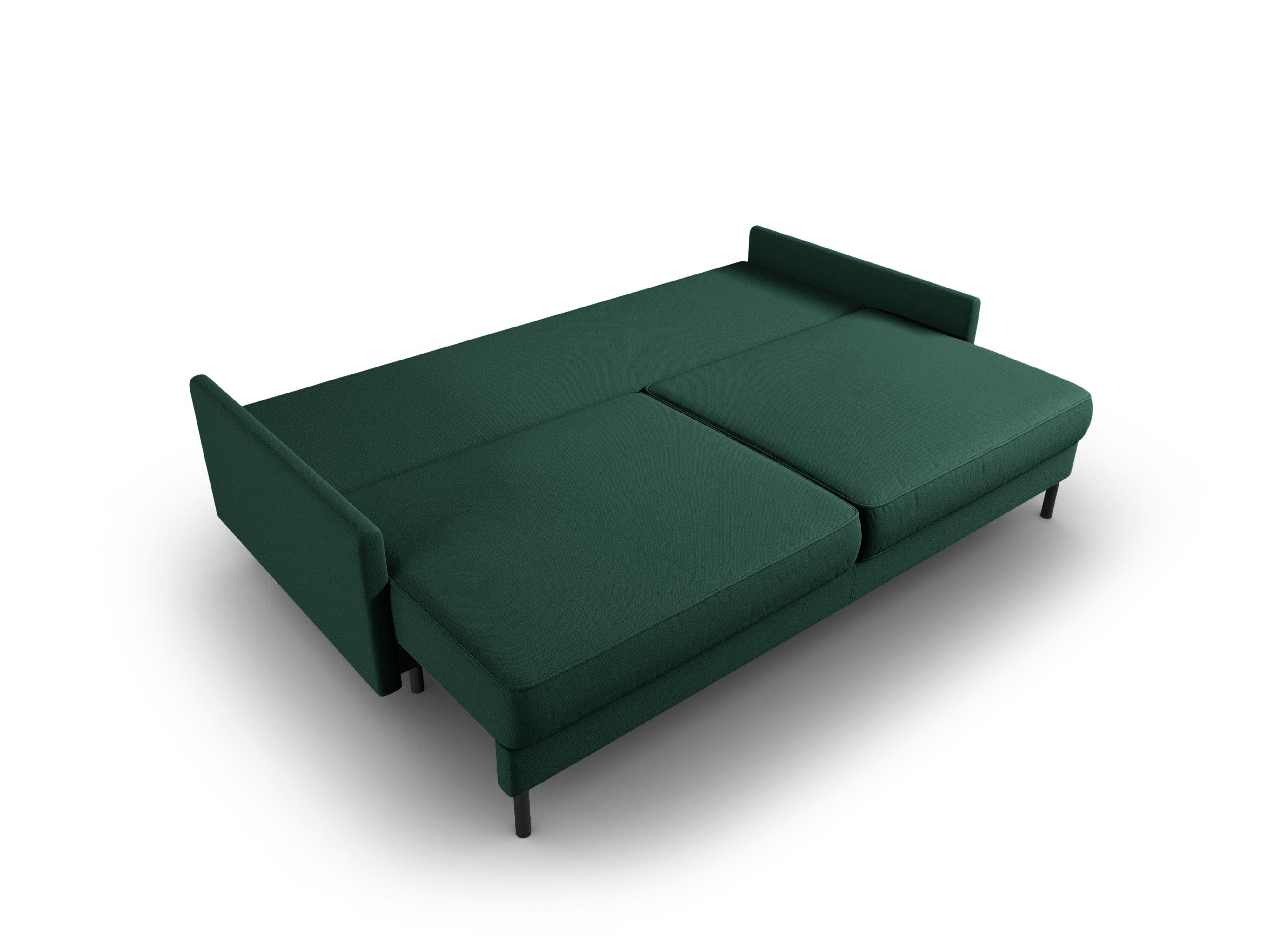 Sofa z funkcją spania SCOTT zielony Micadoni    Eye on Design