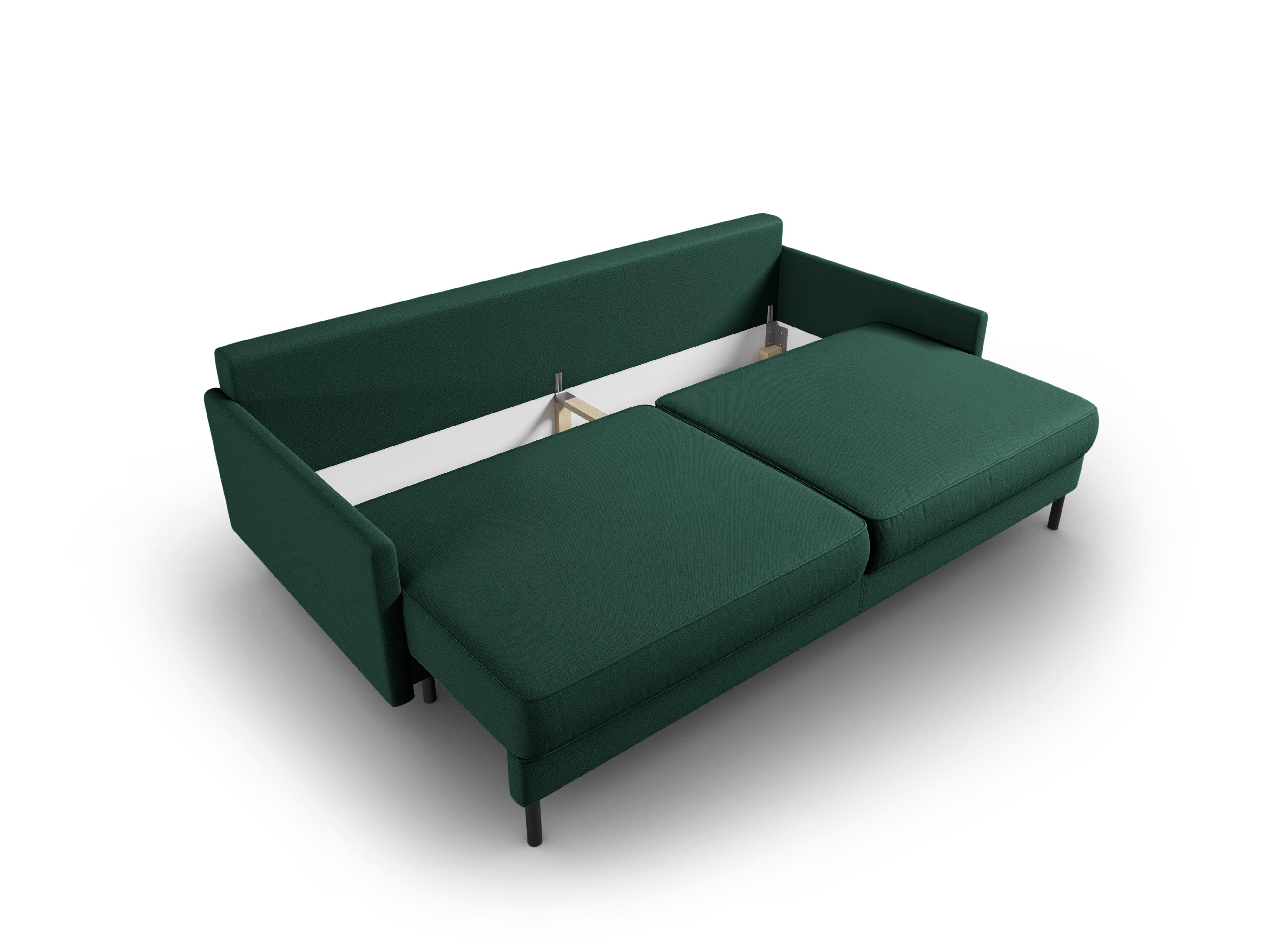 Sofa z funkcją spania SCOTT zielony Micadoni    Eye on Design