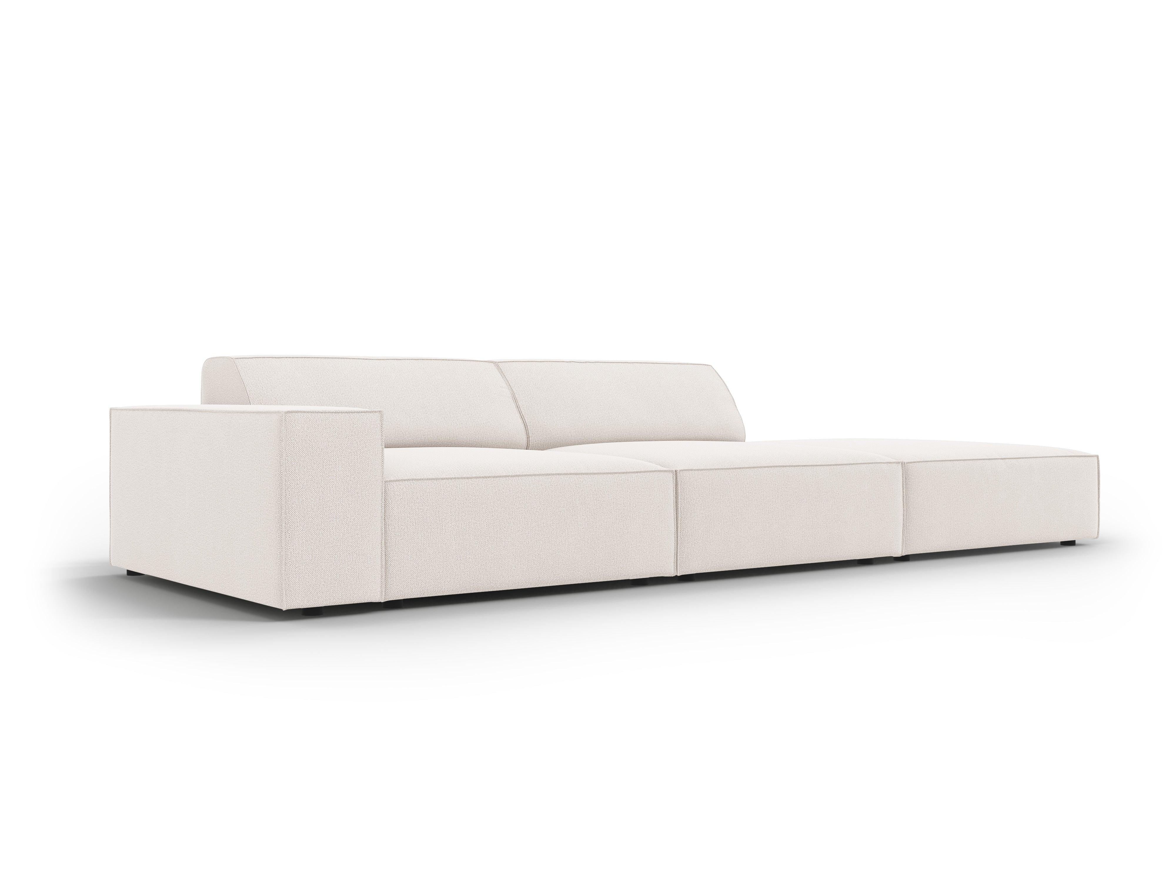Sofa prawostronna 3-osobowa JODIE jasnobeżowy – Micadoni
