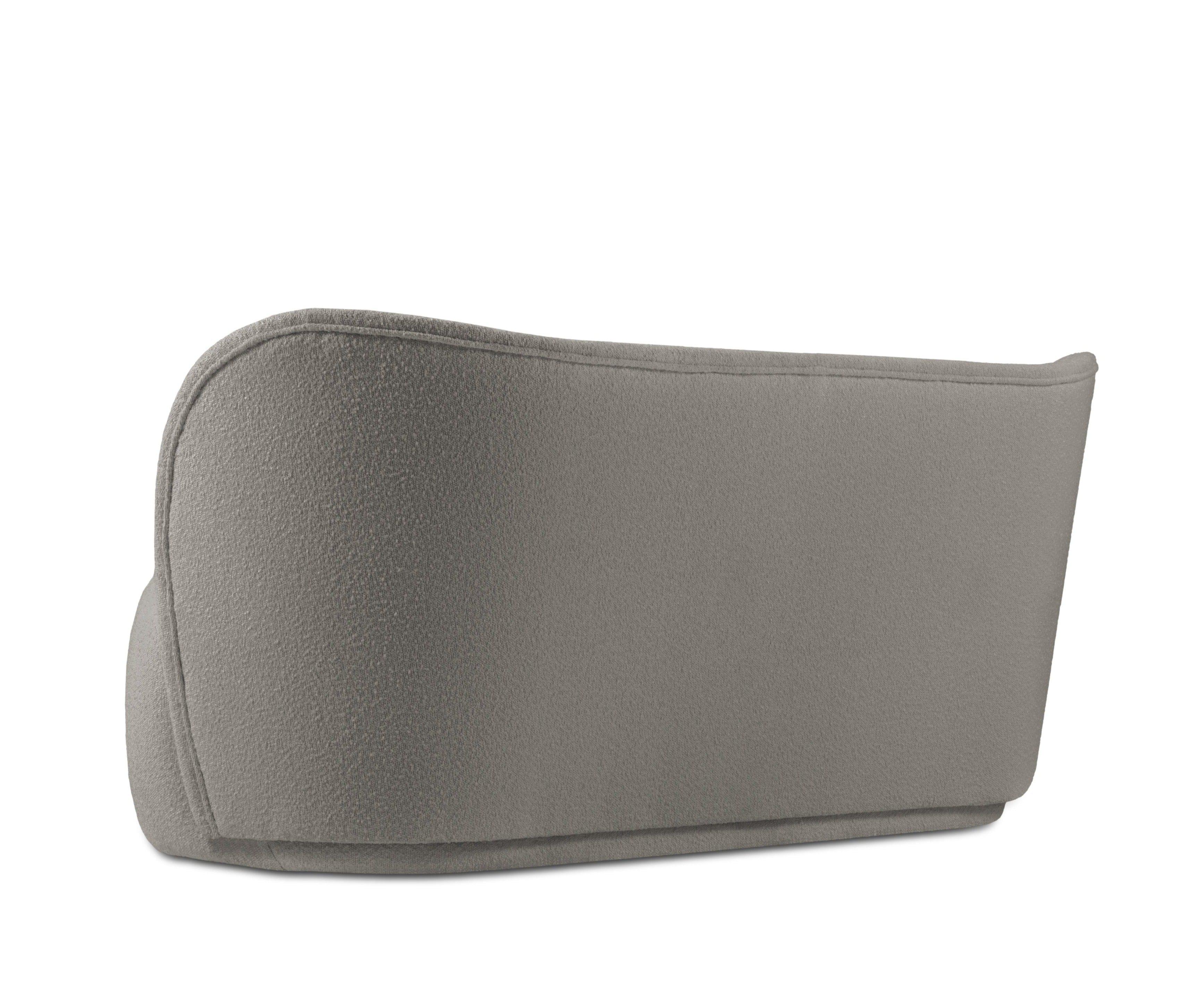 Sofa 3-osobowa SAAMIT boucle szary Micadoni    Eye on Design