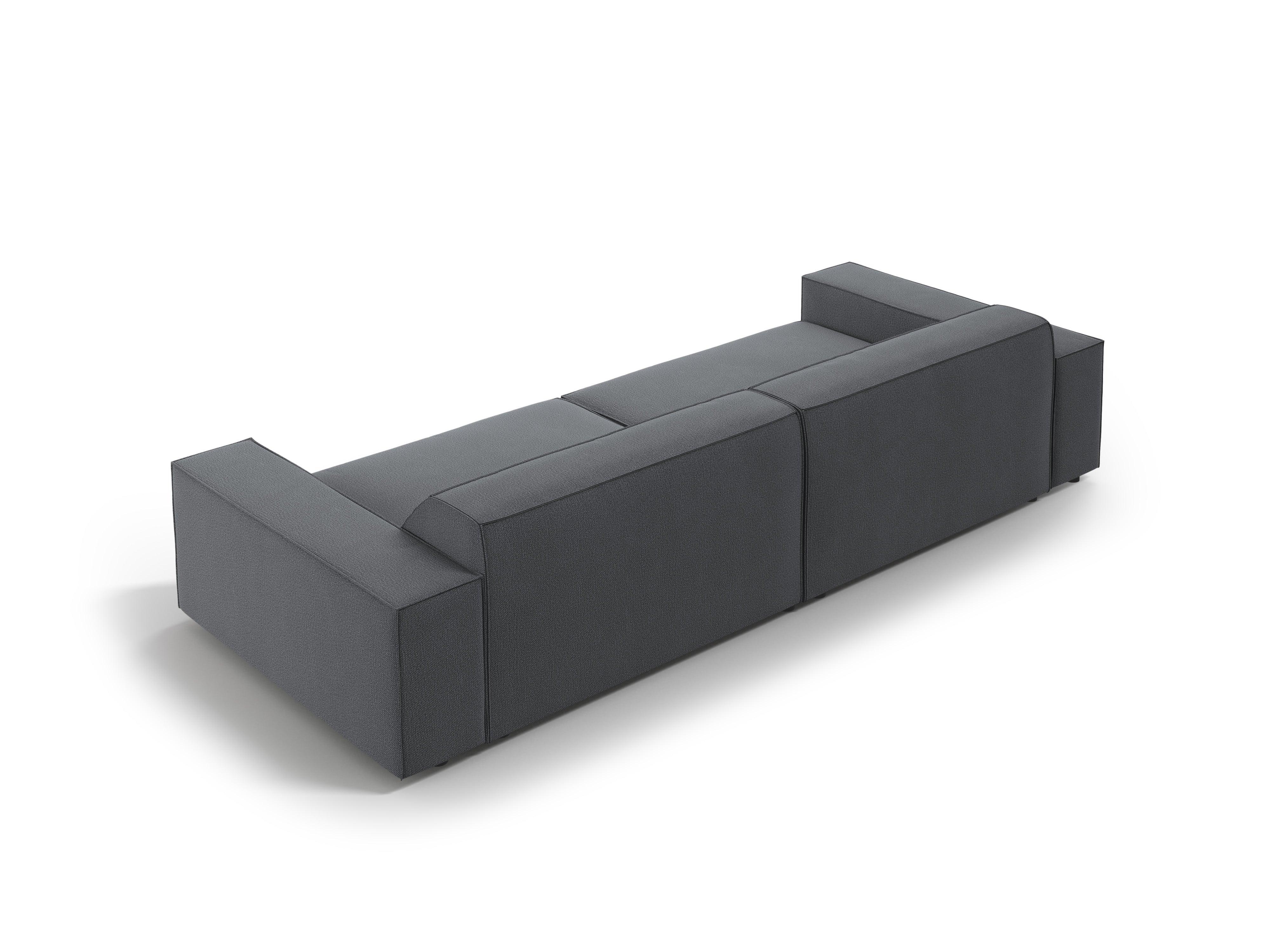 Sofa 4-osobowa JODIE ciemnoszary – Micadoni