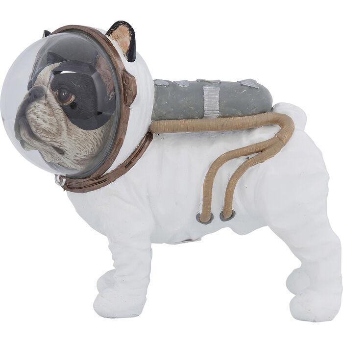 Figurka BULLDOG IN SPACE biały Kare Design    Eye on Design