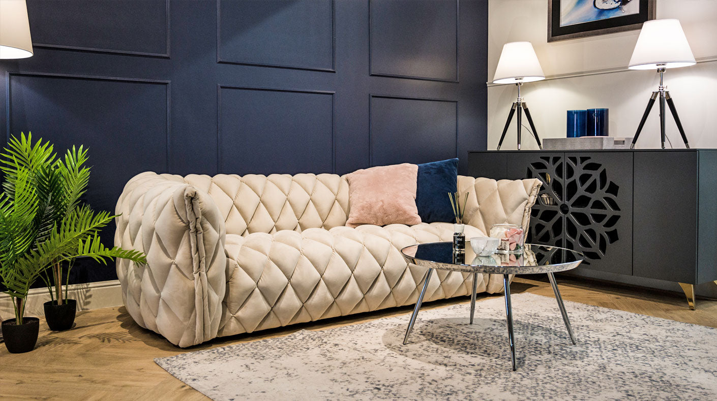 Sofa 3-osobowa GOLDY - kolor do wyboru Nordic Line    Eye on Design