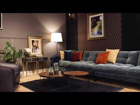 Sofa 4-sitzige linksseitige STUDY personalisierbar