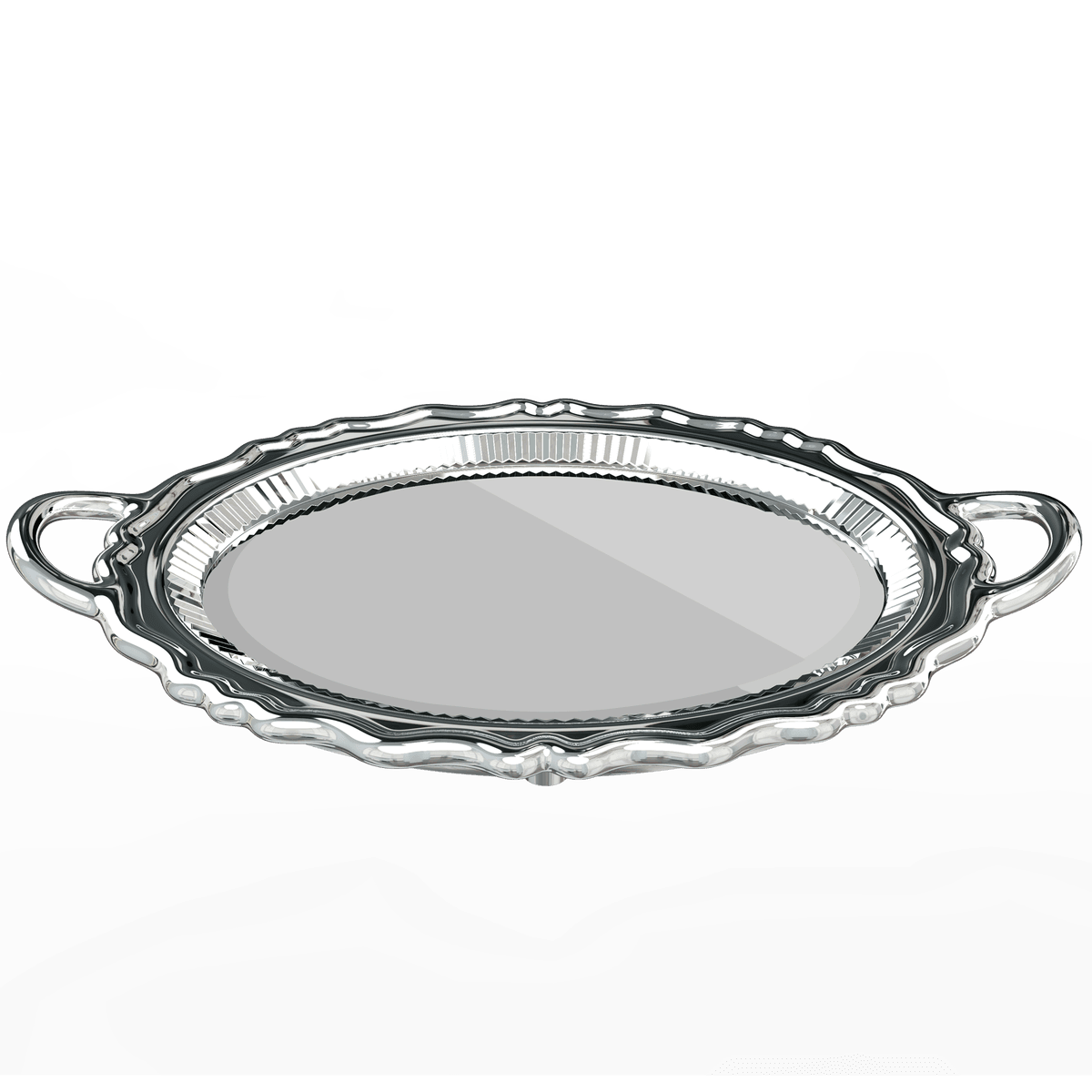 Lustro PLATEAU srebrny Qeeboo    Eye on Design