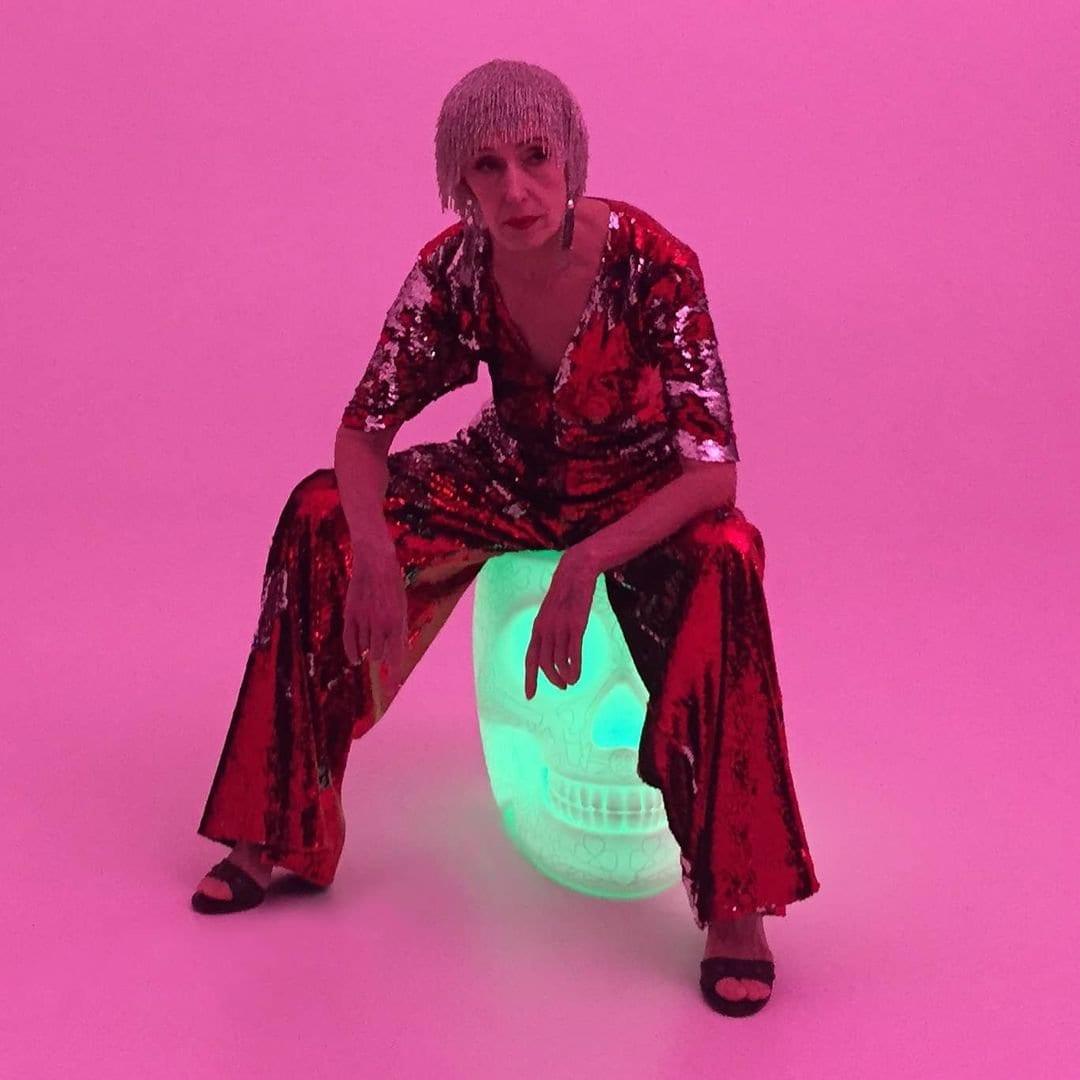 Stołek MEXICO LED biały Qeeboo    Eye on Design