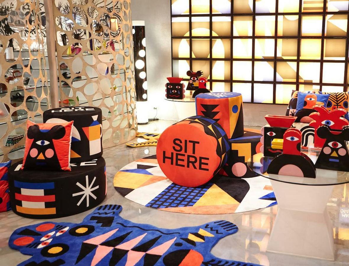 Wazon GIUGGIOLO czarny Qeeboo    Eye on Design